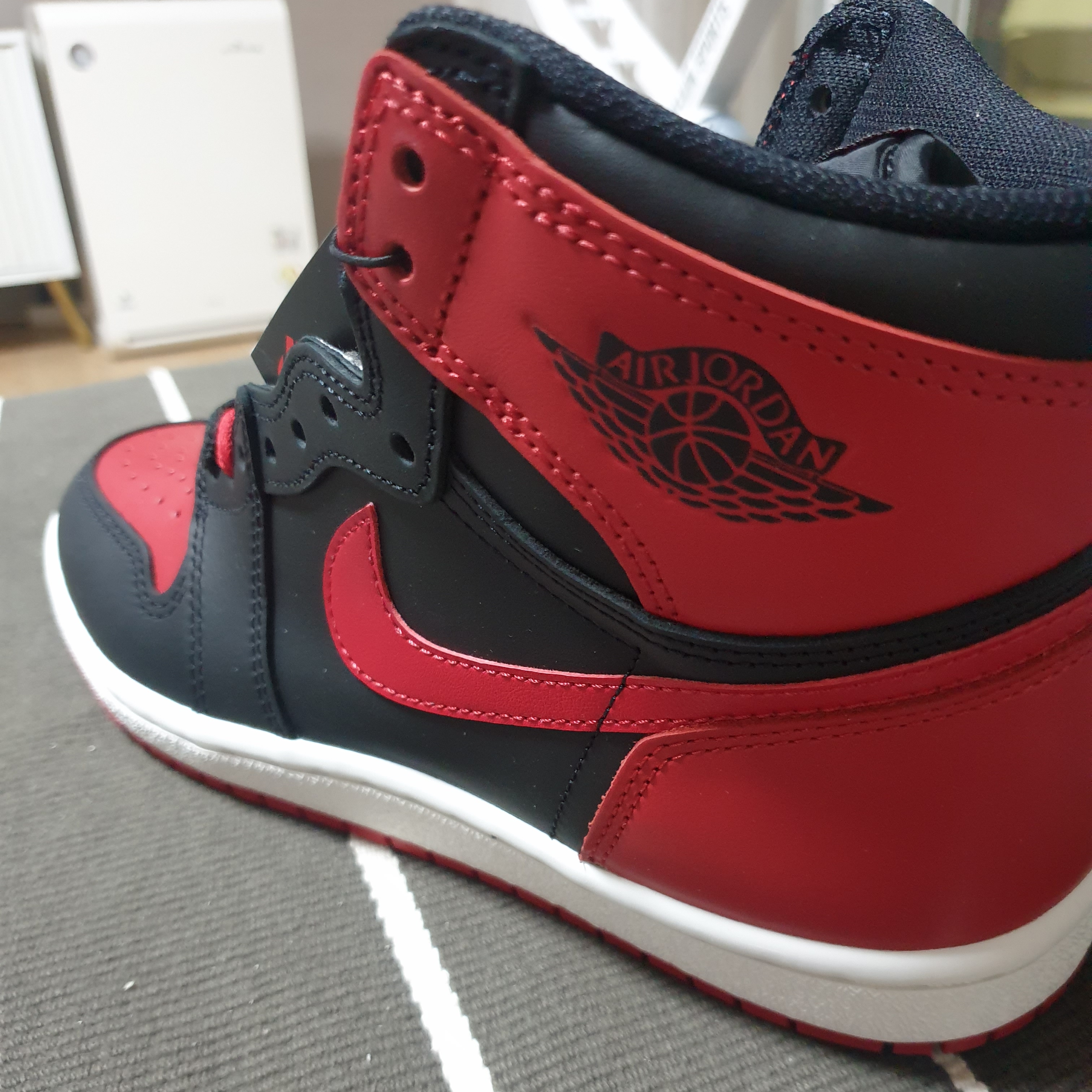 Jordan 1 High 85 Bred 착용 스타일