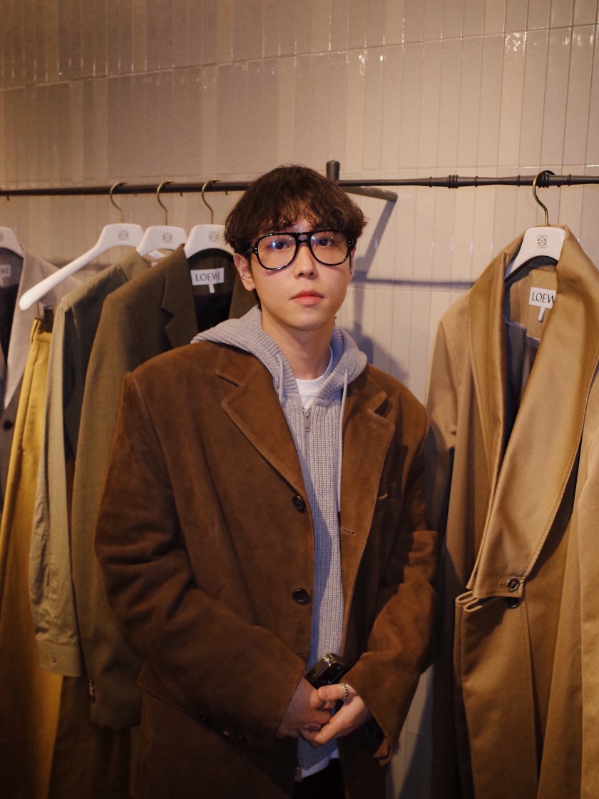 あきら様専用】LOEWE ロエベ ラム革ライダースジャケット あきら様専用】LOEWE ロエベ ラム革ライダースジャケット