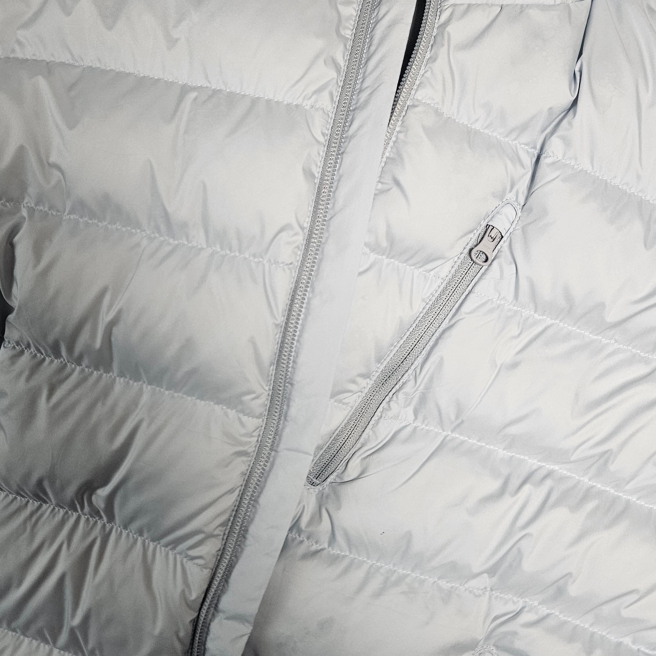 Musinsa Standard City Leisure Hooded Light Down Jacket Cloudy Blue 착용 스타일
