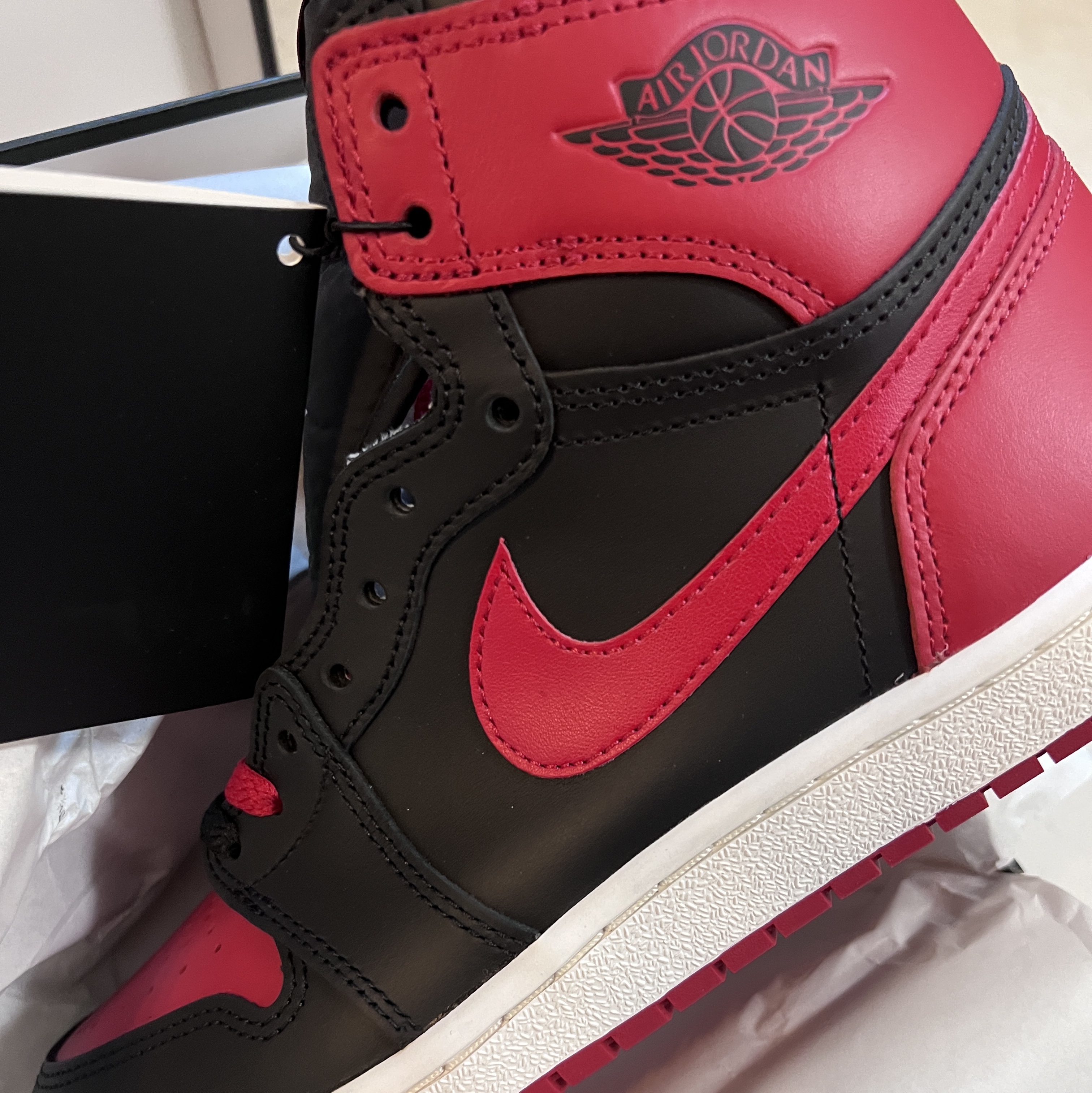 Jordan 1 High 85 Bred 착용 스타일