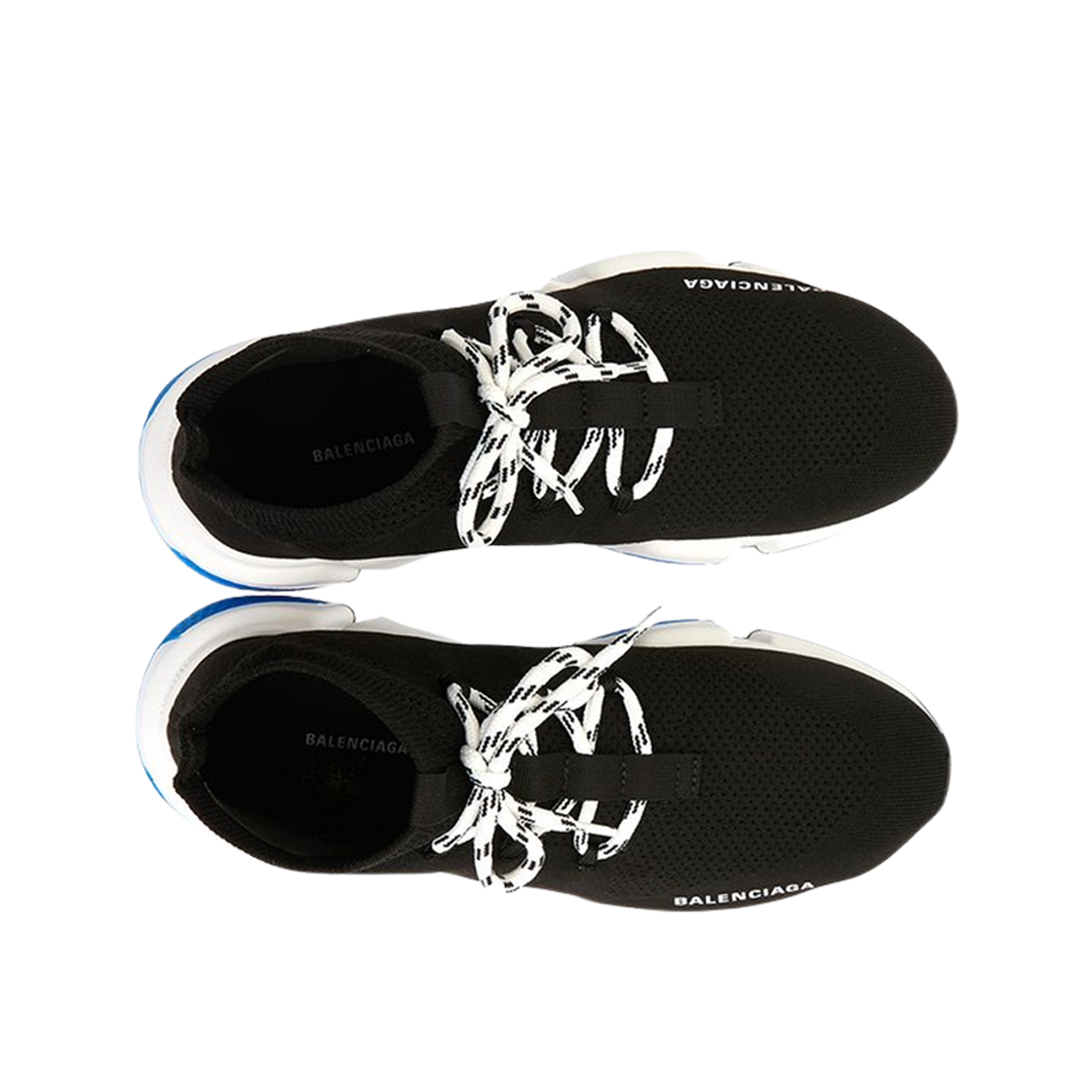 발렌시아가 스피드 레이스 업 스니커즈 블랙(Balenciaga Speed Lace Up Sneakers Black) - 2
