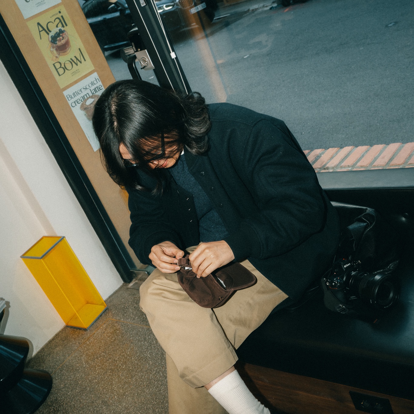Uniqlo x Engineered Garments Pufftech Short Blouson Navy, Alden 990 Cordovan Plain Toe Blucher Oxford Burgundy - D ์ฐฉ์ฉ ์คํ์ผ - 3