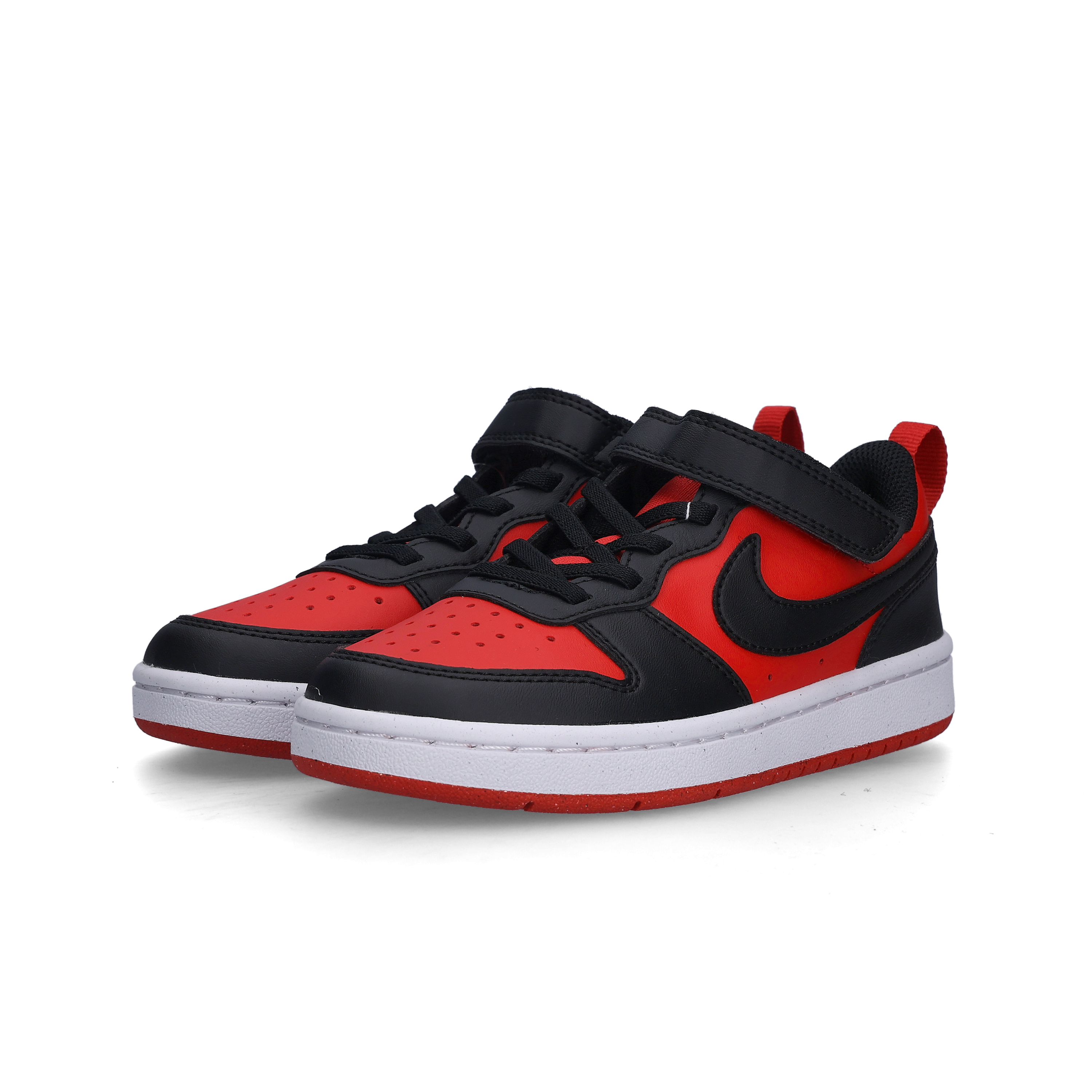 (PS) Nike Court Borough Low Recraft University Red Black
