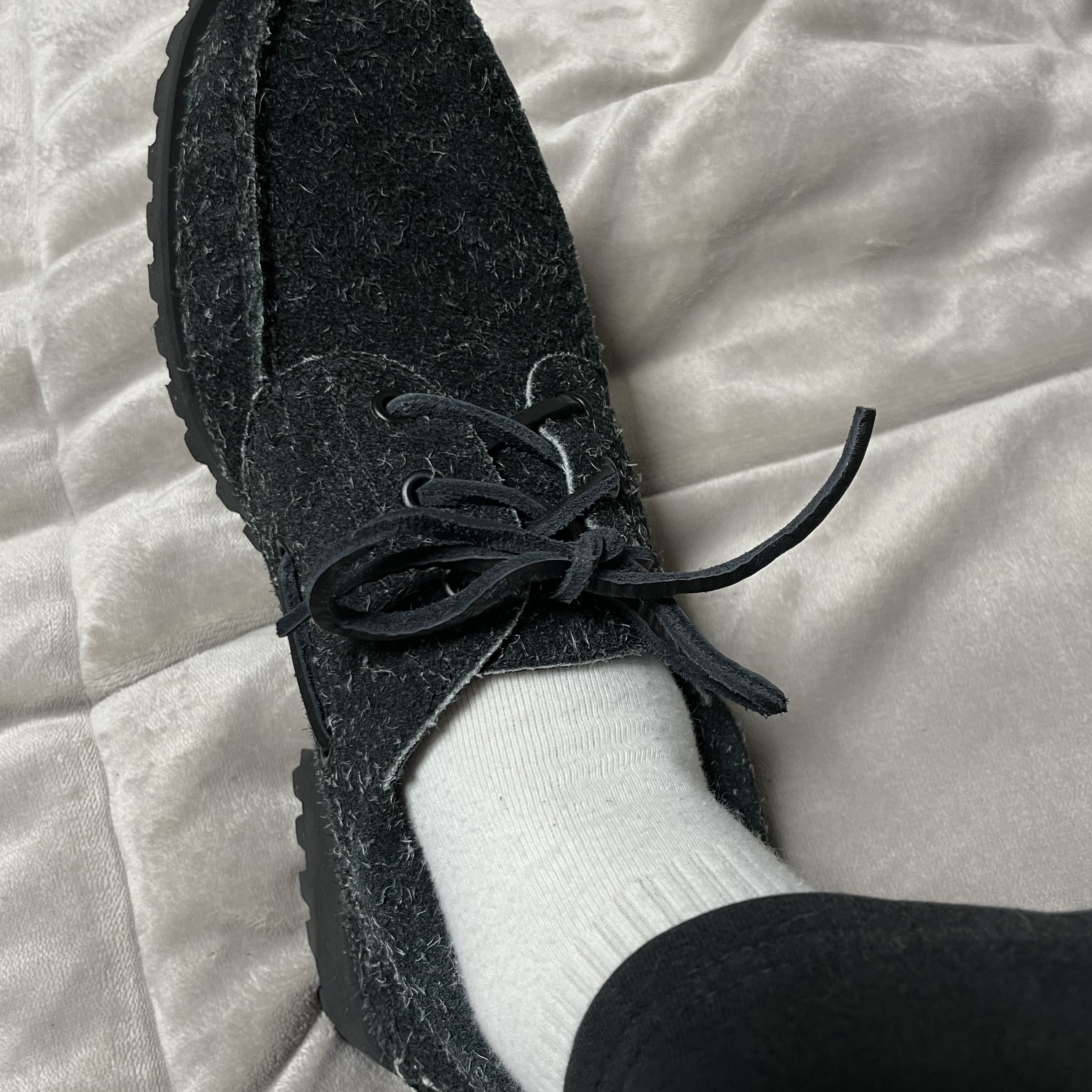 Timberland x Sculpstore 3-Eye Boat Shoes Black - Wide 착용 스타일 - 2
