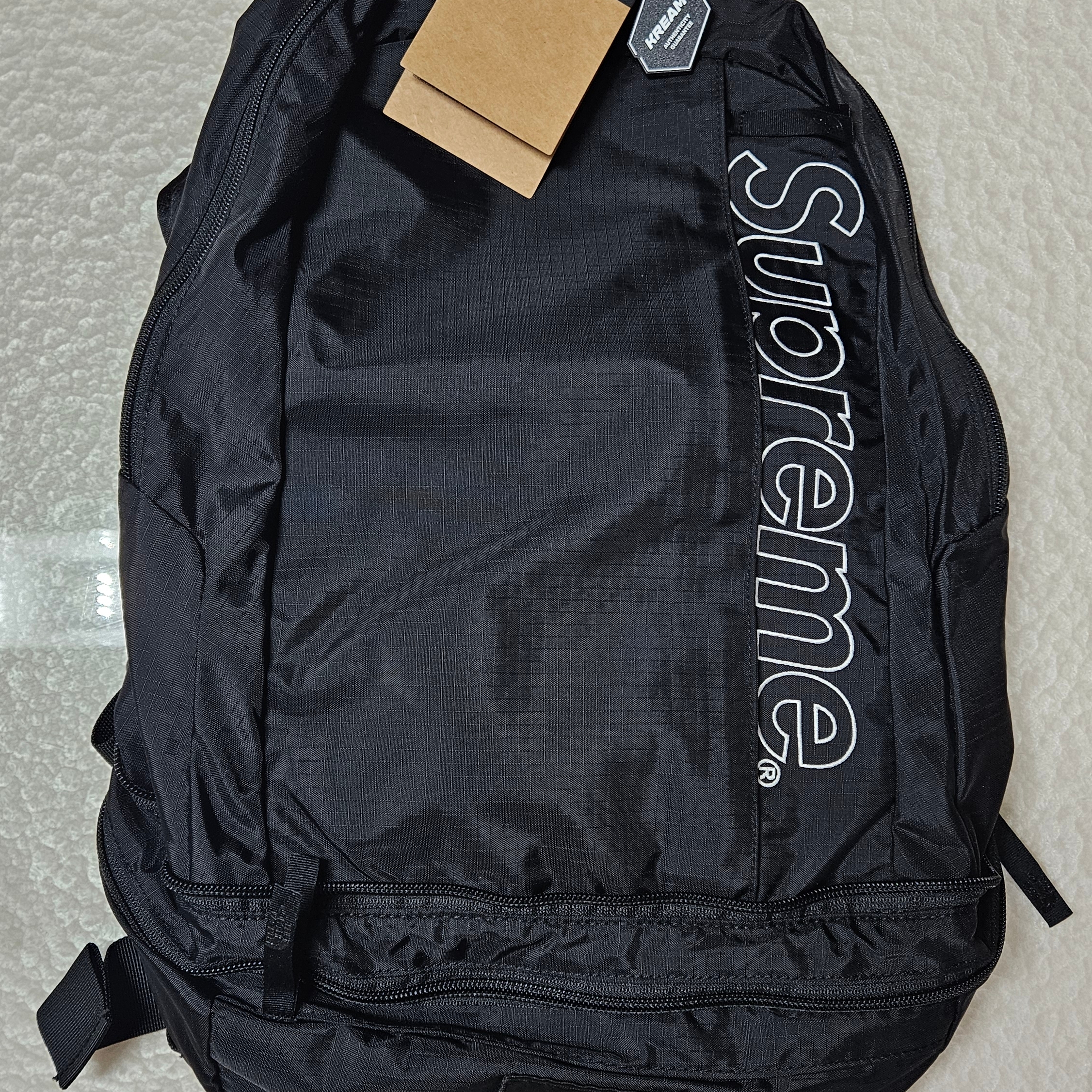 Supreme x The North Face Trekking Convertible Backpack + Waist Bag Black - 22SS 착용 스타일