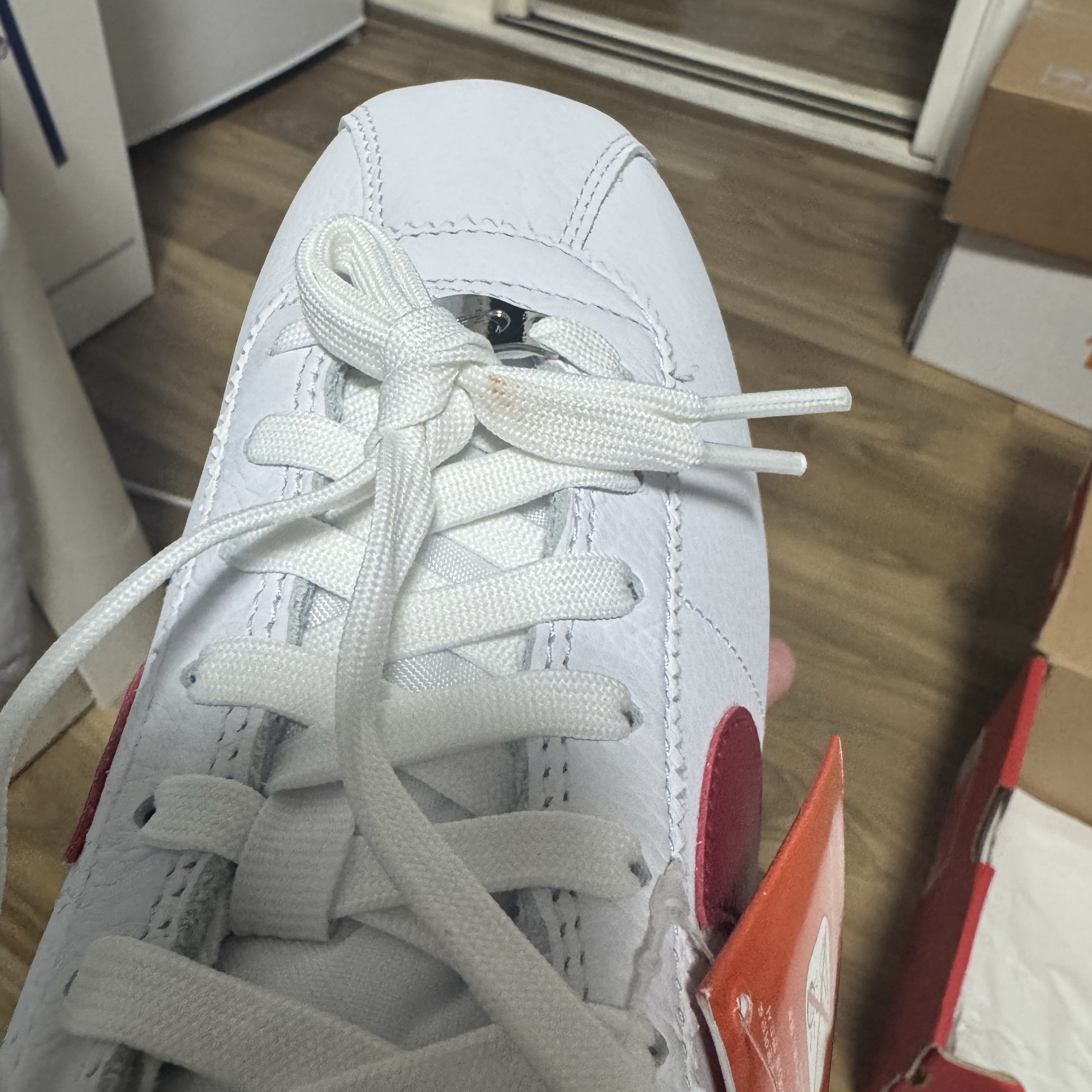 Nike Cortez Varsity Red White & Blue 착용 스타일