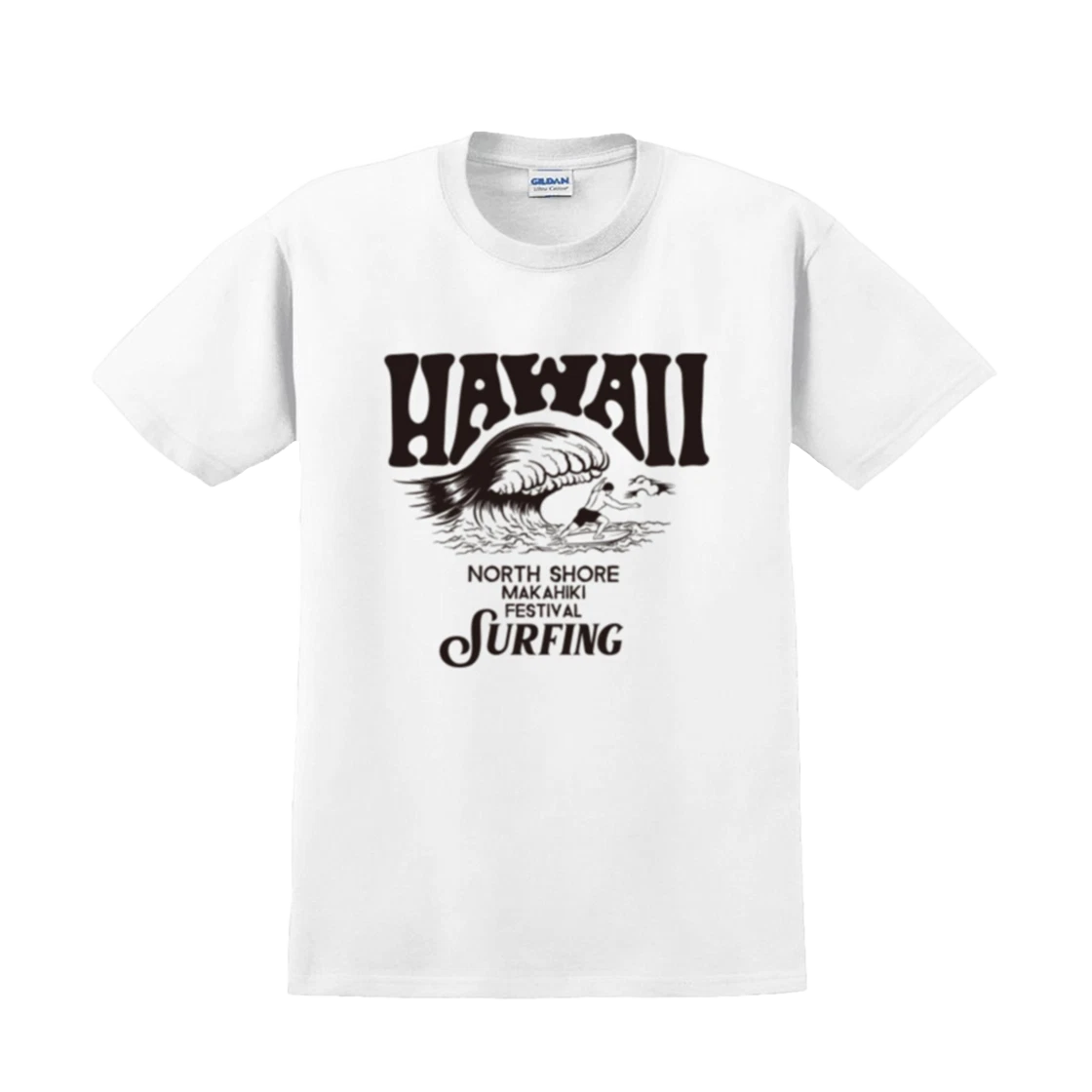Gildan X 아메리칸 컬렉션 하와이 티셔츠 화이트 | GILDAN | KREAM Gildan X American Collection HAWII T-Shirt White