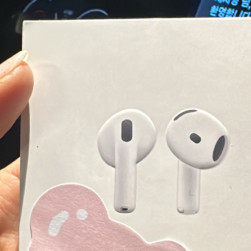 Apple Airpods 4th Gen (Korean Ver.) 착용 스타일