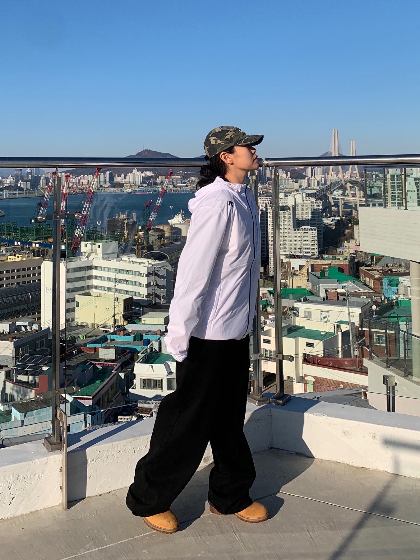 Supreme Military Camp Cap Olive Camo - 23SS 착용 스타일