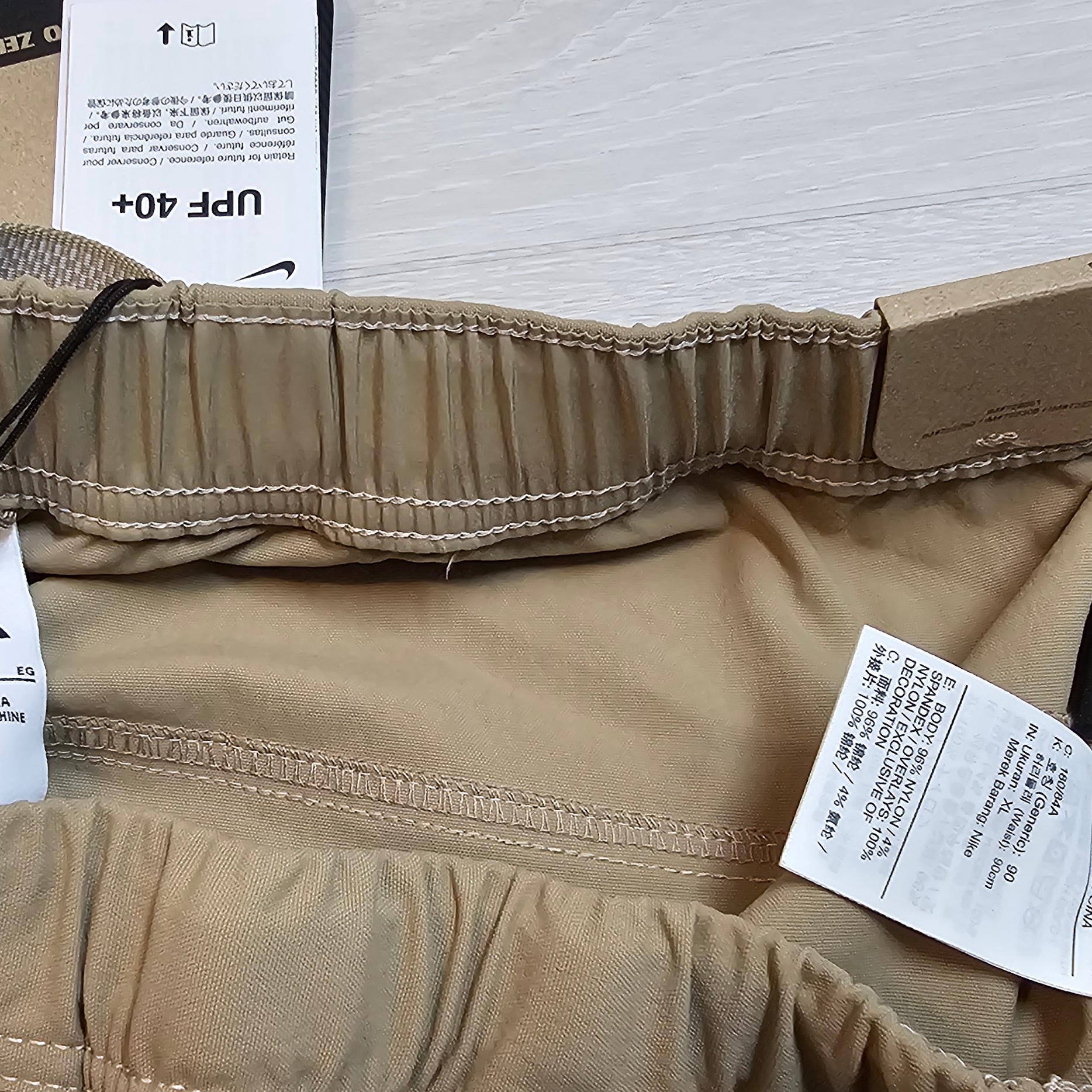 Nike ACG Smith Summit Cargo Pants Khaki Iron Ore - Asia 착용 스타일 - 8