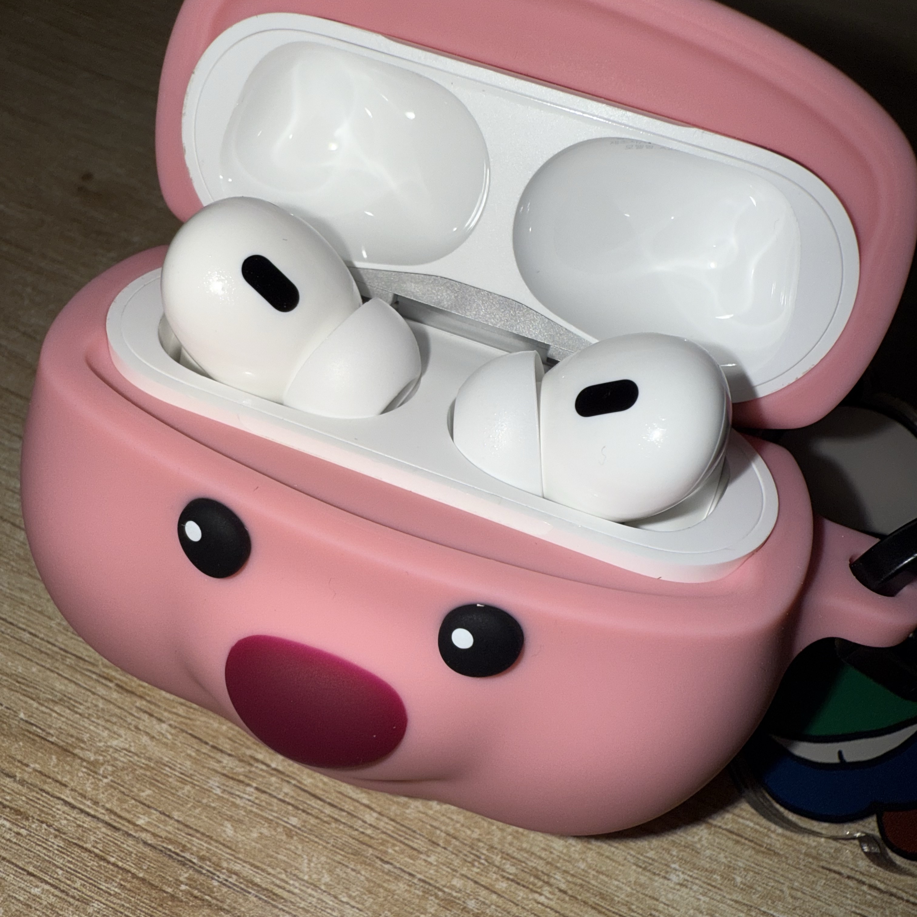 Casetify x Zanmang Loopy Collectible AirPods Pro 2nd Gen Case Pink 착용 스타일