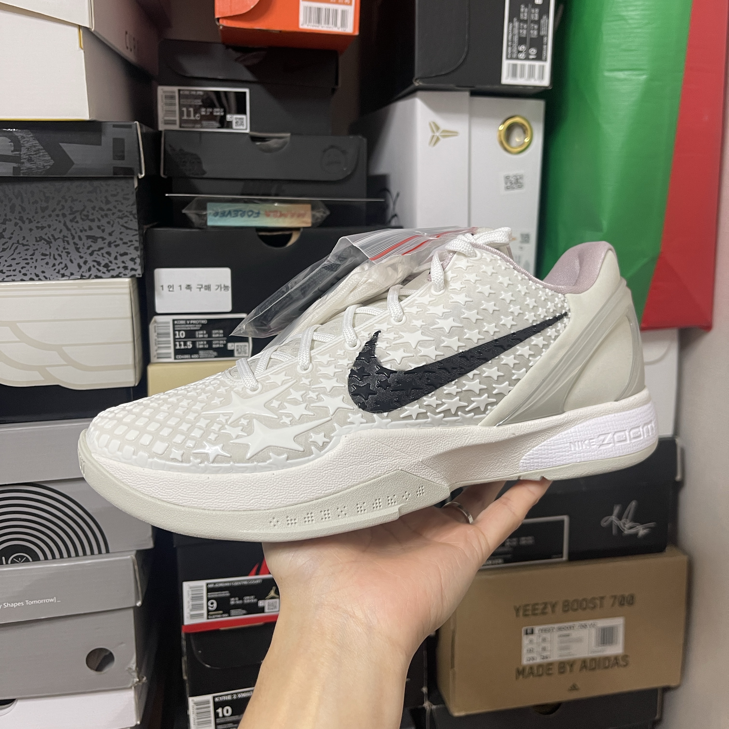 Nike Kobe 6 Protro Sail 착용 스타일