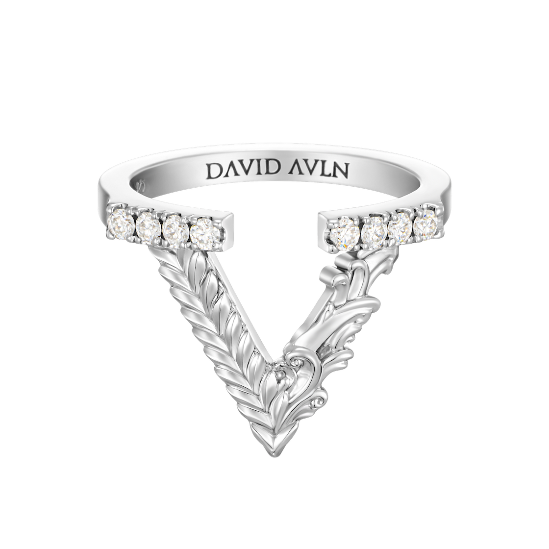 V Pave Ring DAVID AVLN V Pave Ring