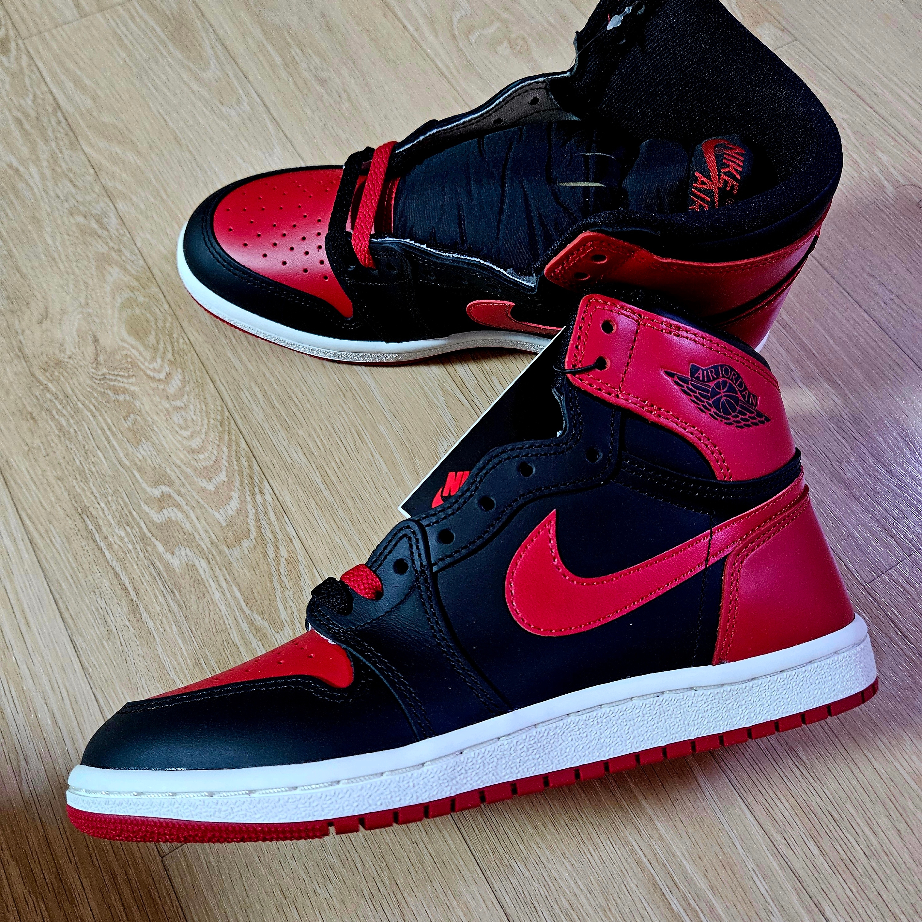 Jordan 1 High 85 Bred 착용 스타일