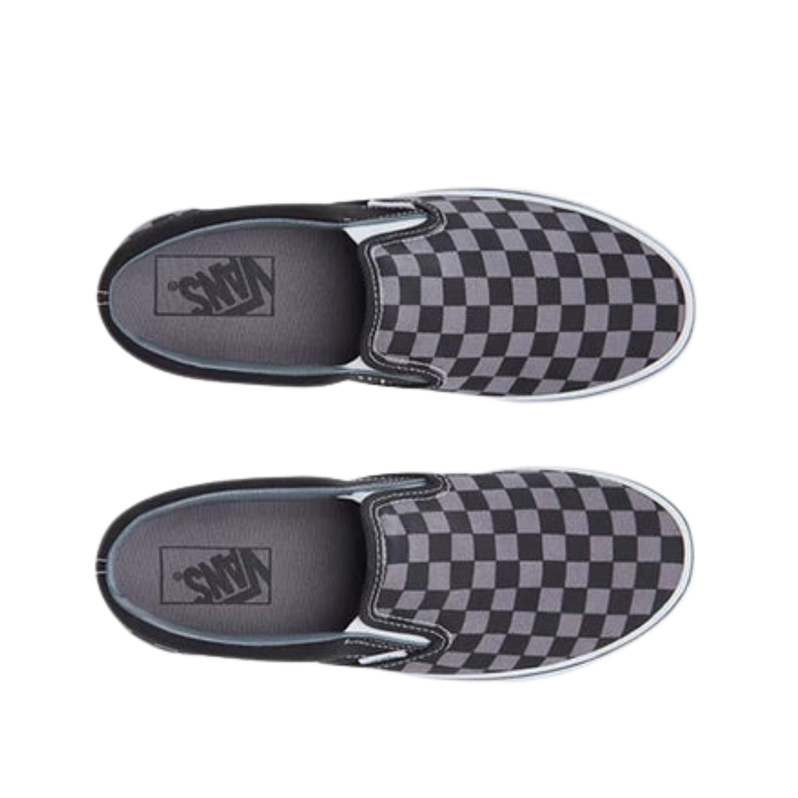 반스 컬러 띠어리 체크보드 클래식 슬립온 블랙 그레이(Vans Color Theory Checkerboard Classic Slip-On Black Grey) - 2