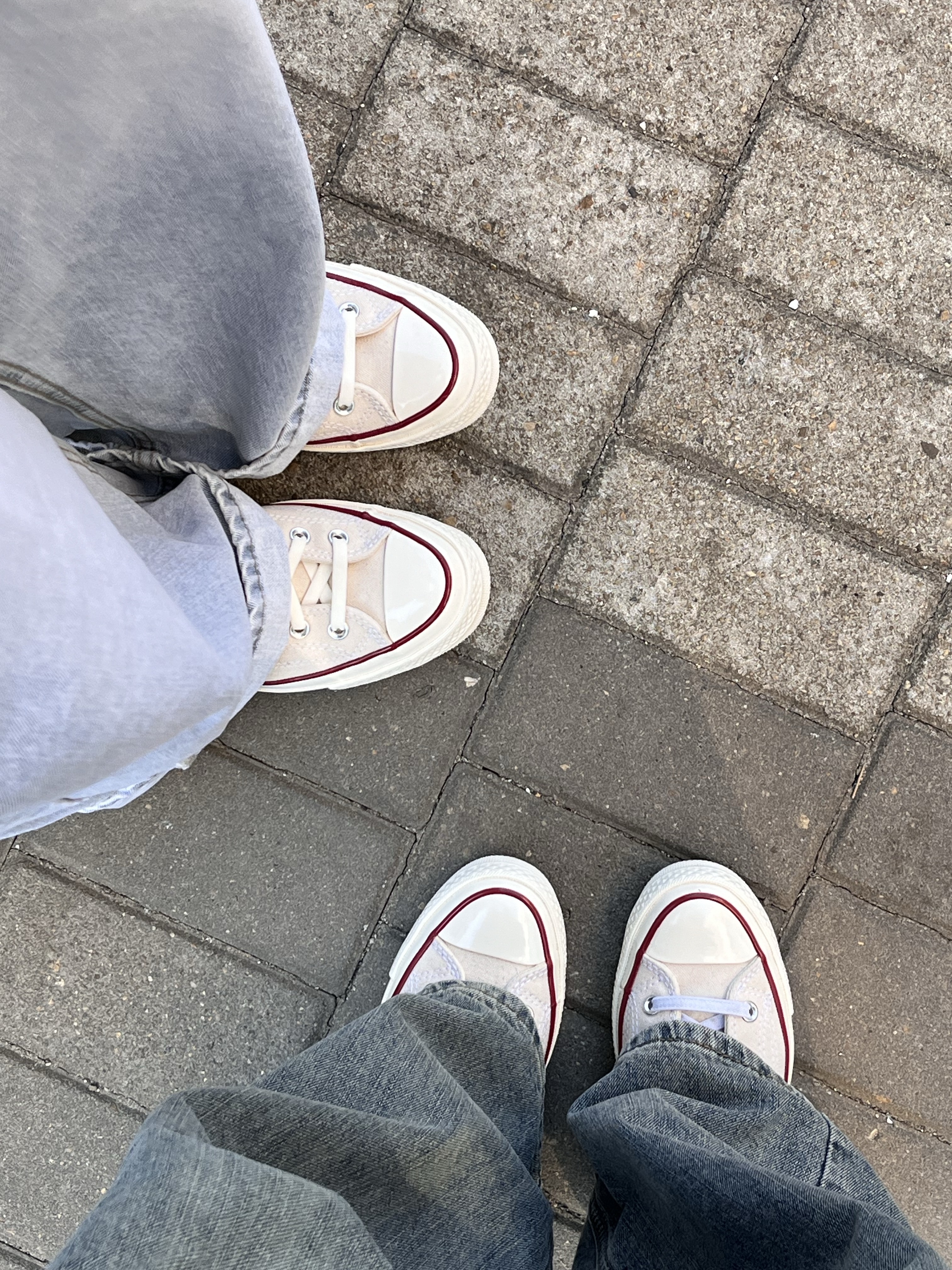 Converse Chuck 70 High Parchment 착용 스타일 - 2