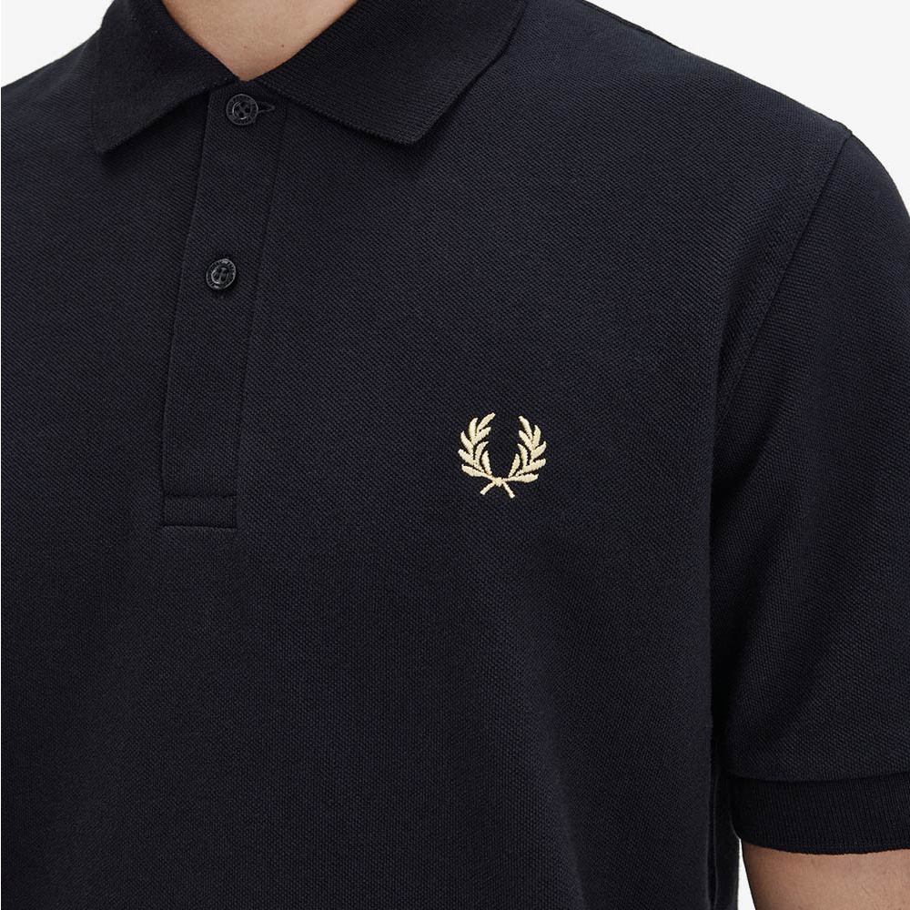 프레드페리 M3 오리지널 프레드페리 셔츠 블랙/샴페인(Fred Perry M3 The Original Fred Perry Shirt Black/Champagne) - 5