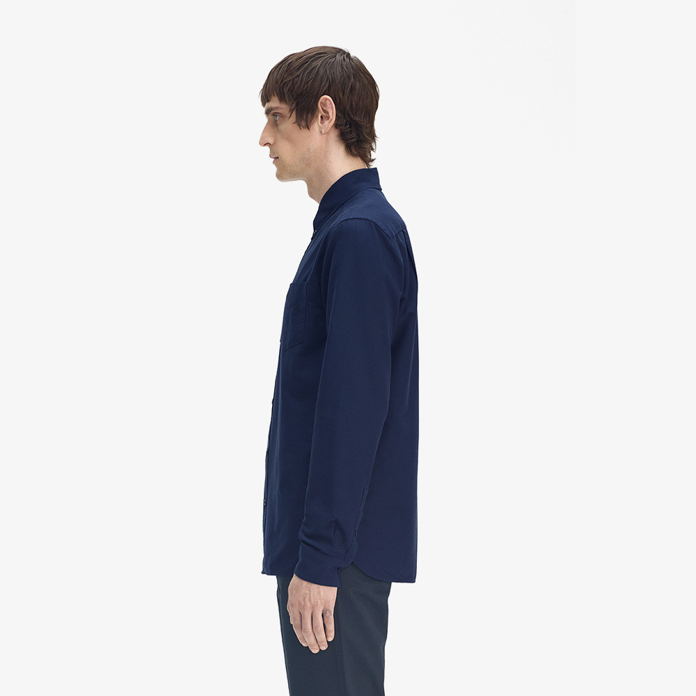 프레드페리 롱 슬리브 옥스포드 셔츠 테니스블루(Fred Perry Long Sleeve Oxford Shirt Tennis Blue) - 3