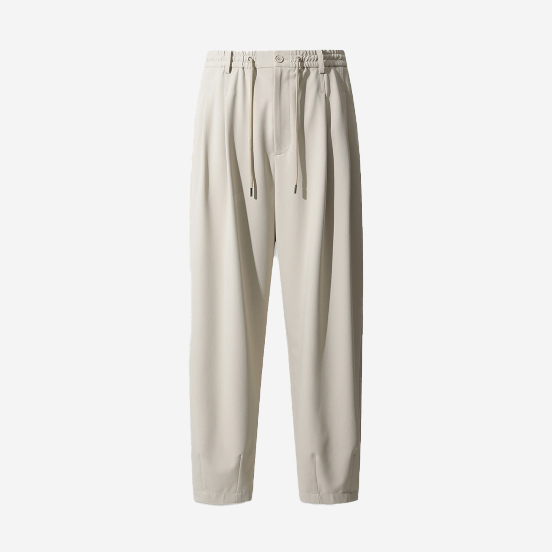 IQPAM24705BEX Iro Dart Banding Lightweight Balloon Pants Beige