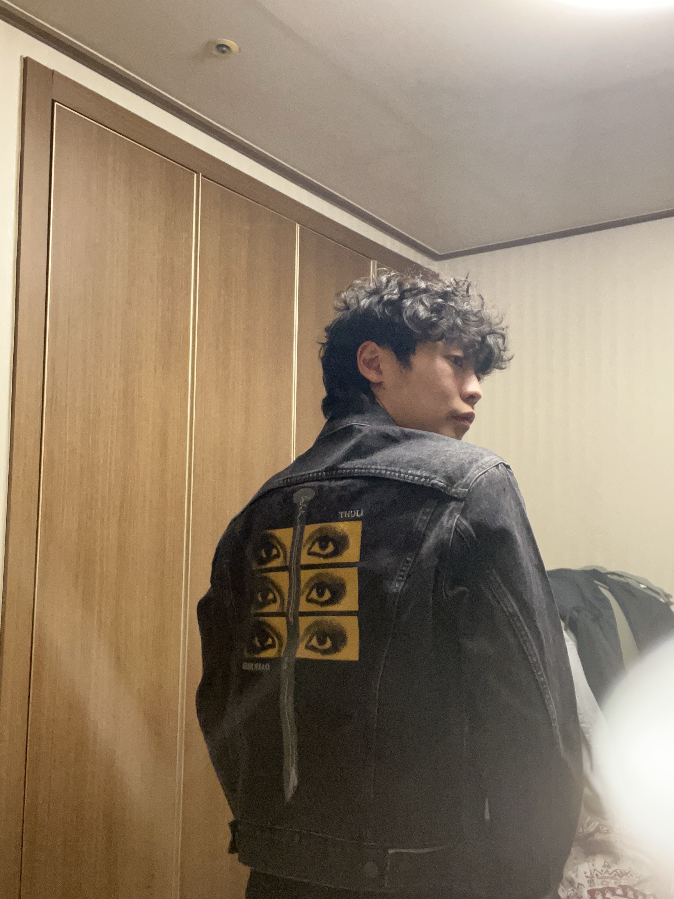 Levi’s x Undercover UC1E9203 Jacket Black 착용 스타일