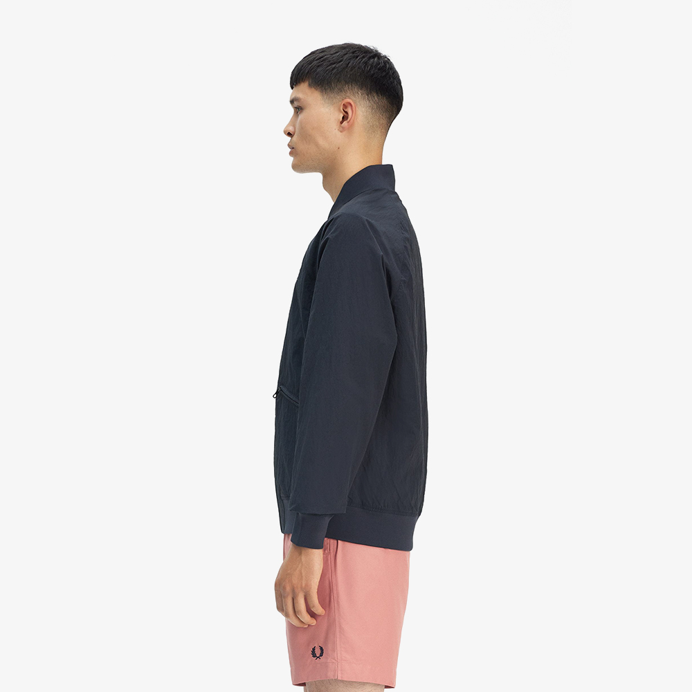 프레드페리 텍스쳐드 테니스 보머재킷 네이비(Fred Perry Textured Tennis Bomber Jacket Navy) - 3