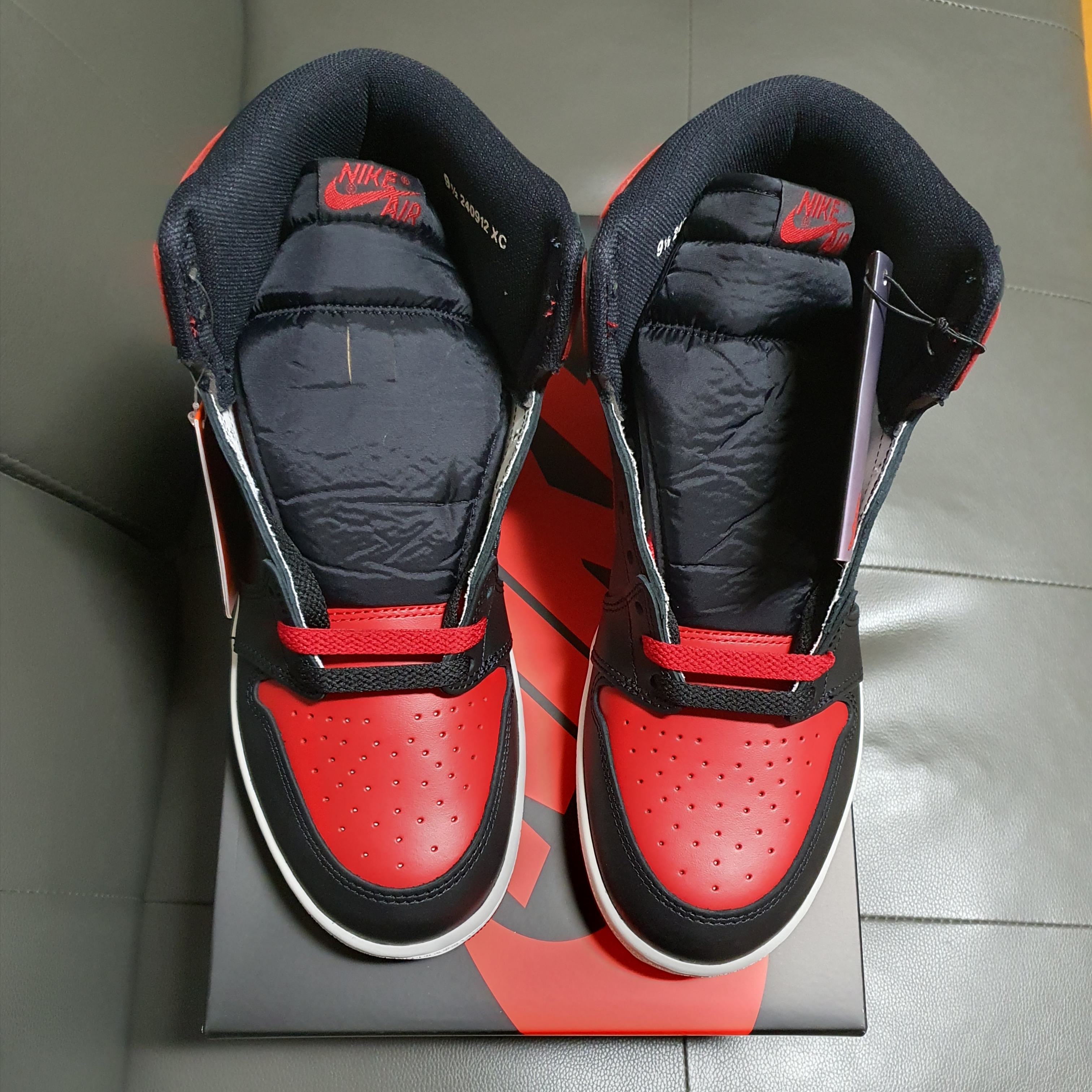 Jordan 1 High 85 Bred 착용 스타일