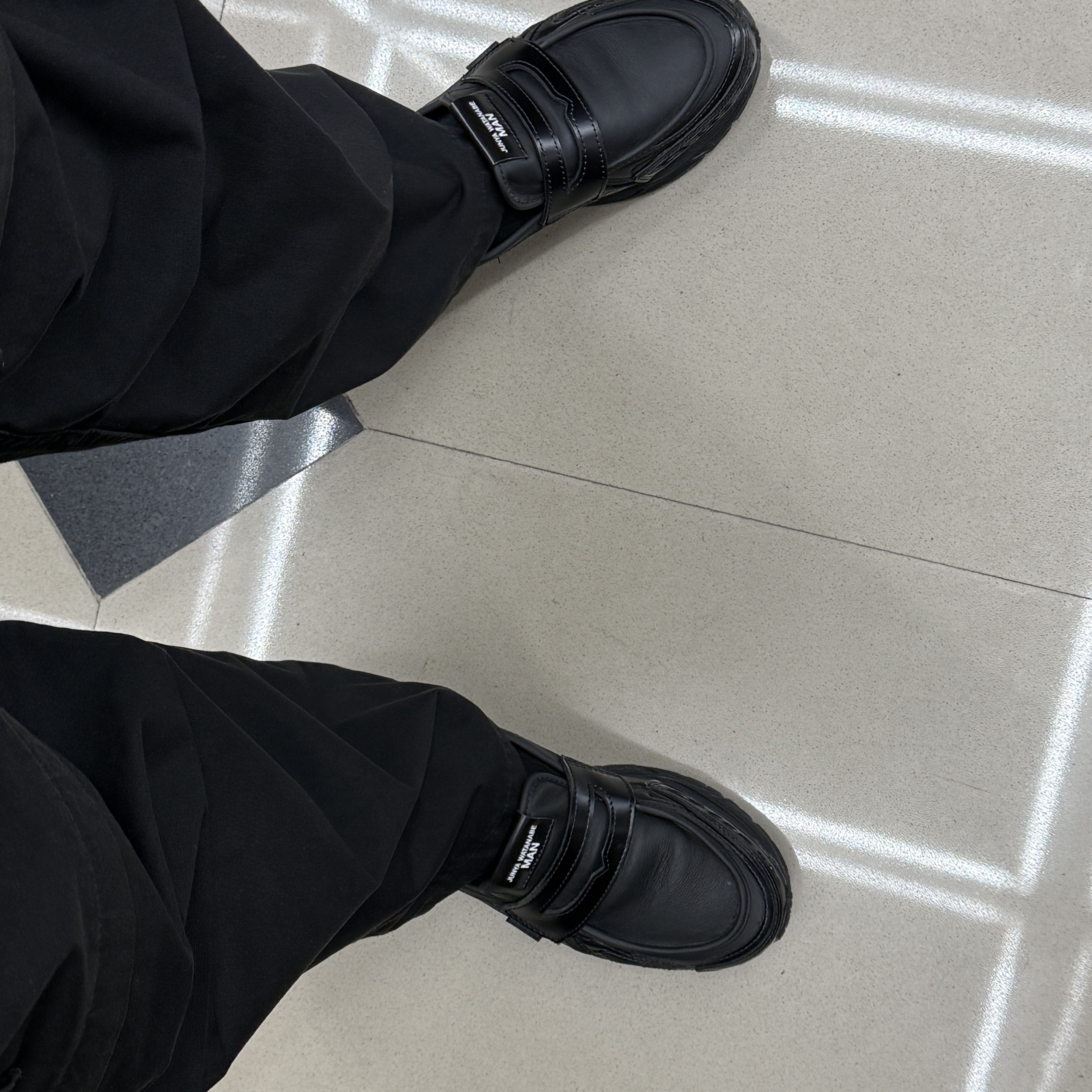 New Balance x Junya Watanabe Man 1906L Black 착용 스타일