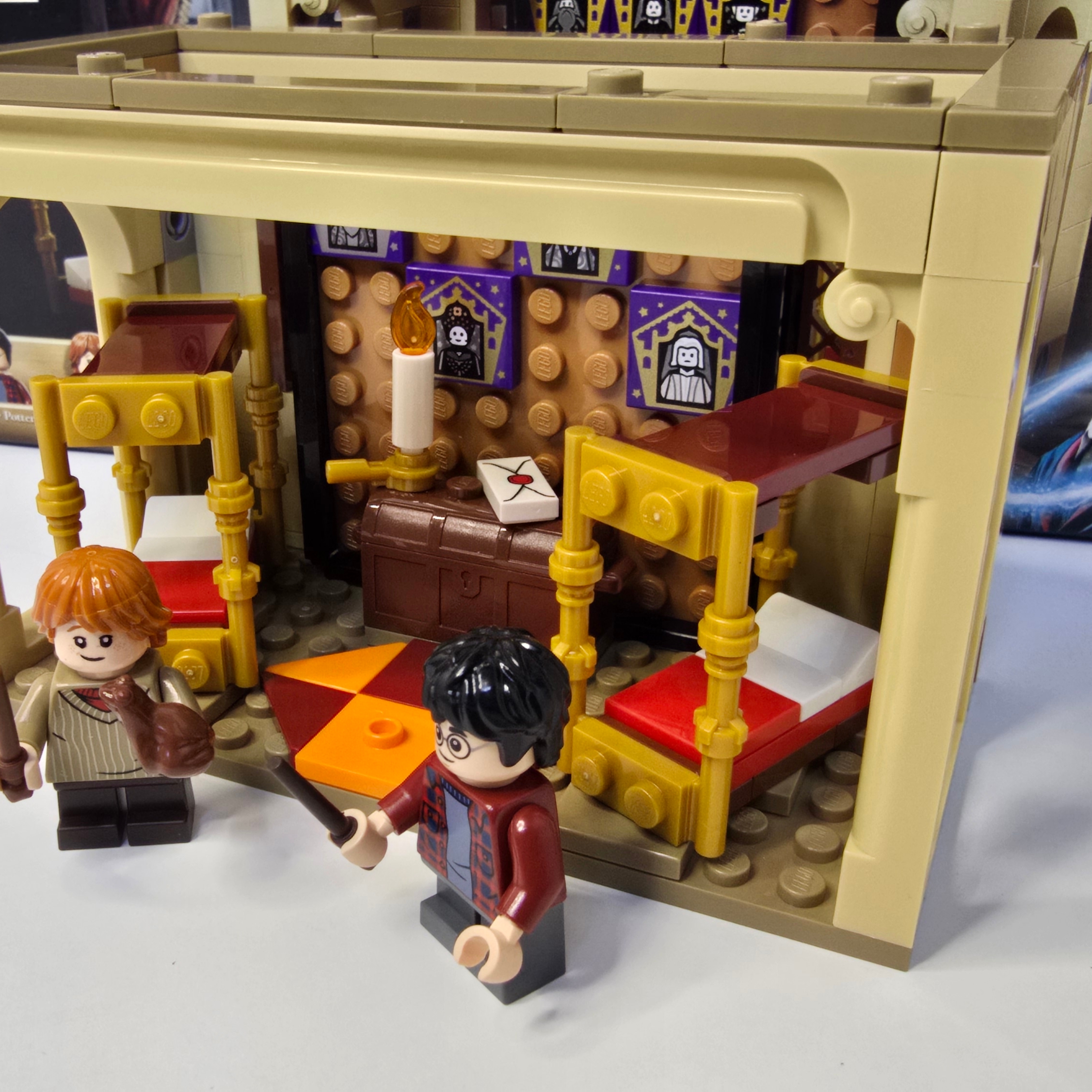 Lego Harry Potter Hogwarts Gryffindor Dorms 착용 스타일 - 3