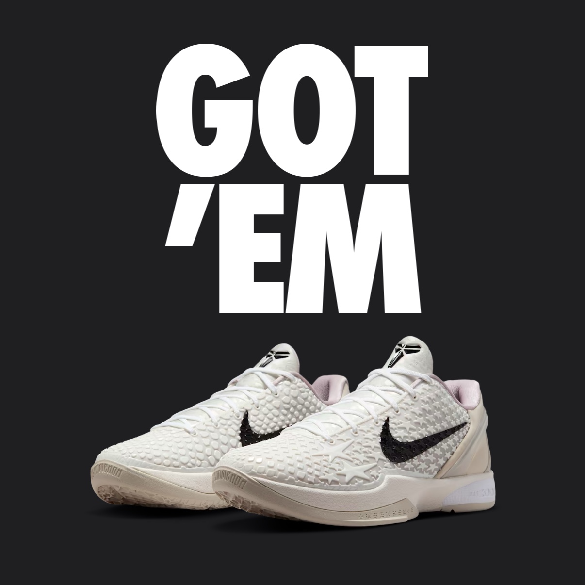 Nike Kobe 6 Protro Sail 착용 스타일