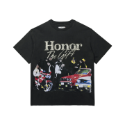 Honor The Gift Shift SS Tee Black - 25SS