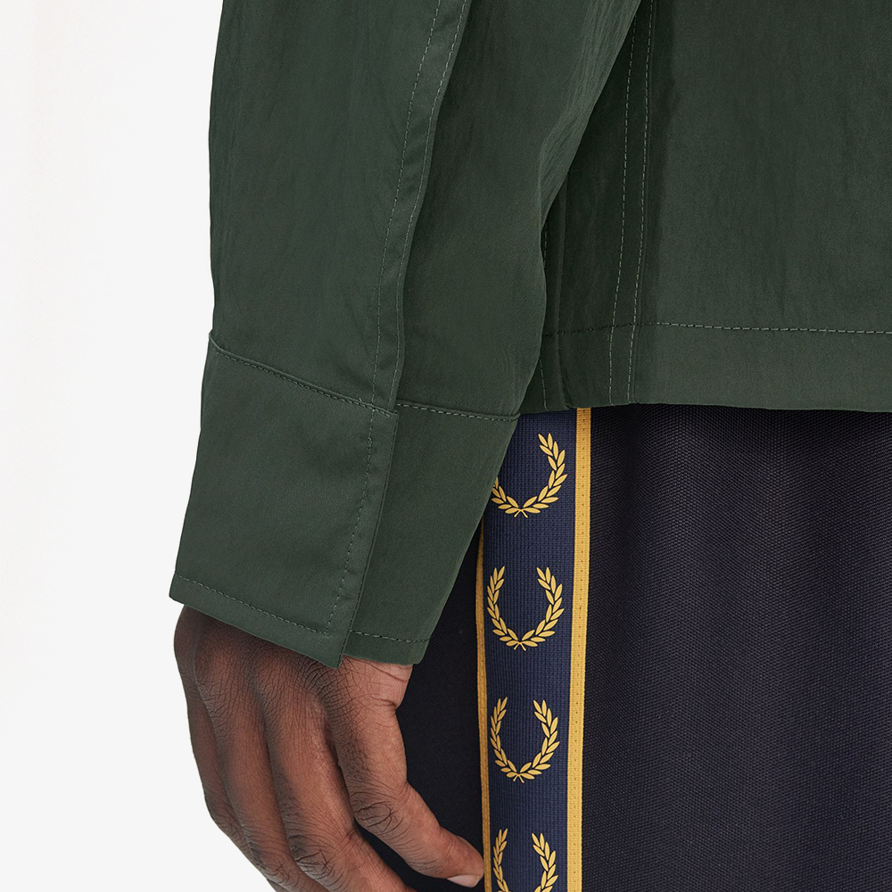 프레드페리 집 스루 오버셔츠 코트그린(Fred Perry Zip Through Overshirt Court Green) - 6