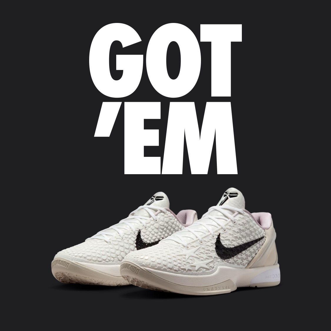 Nike Kobe 6 Protro Sail 착용 스타일