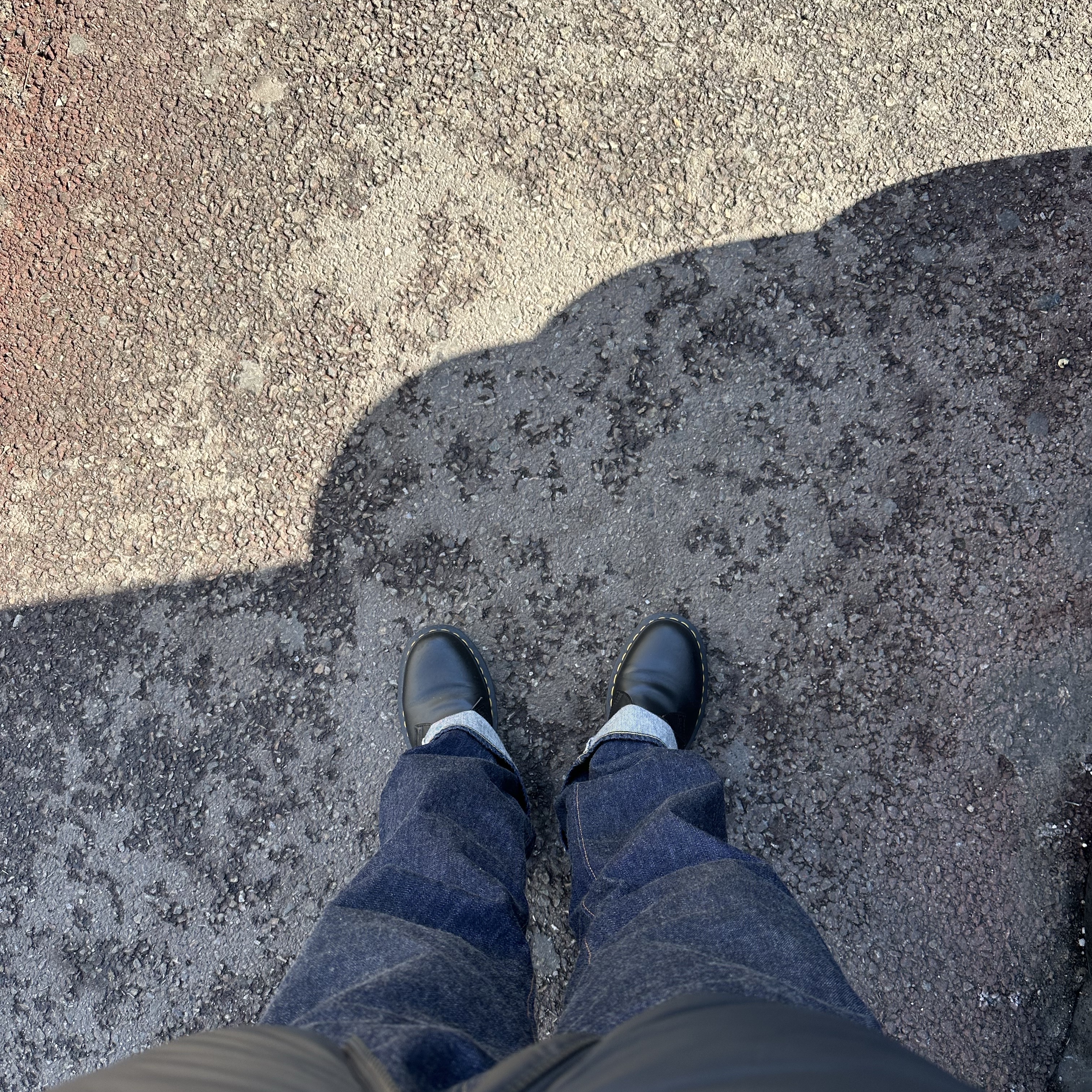 Dr. Martens 1461 Smooth Black, Fullcount 0105W Wide Denim One Wash Indigo Blue 착용 스타일