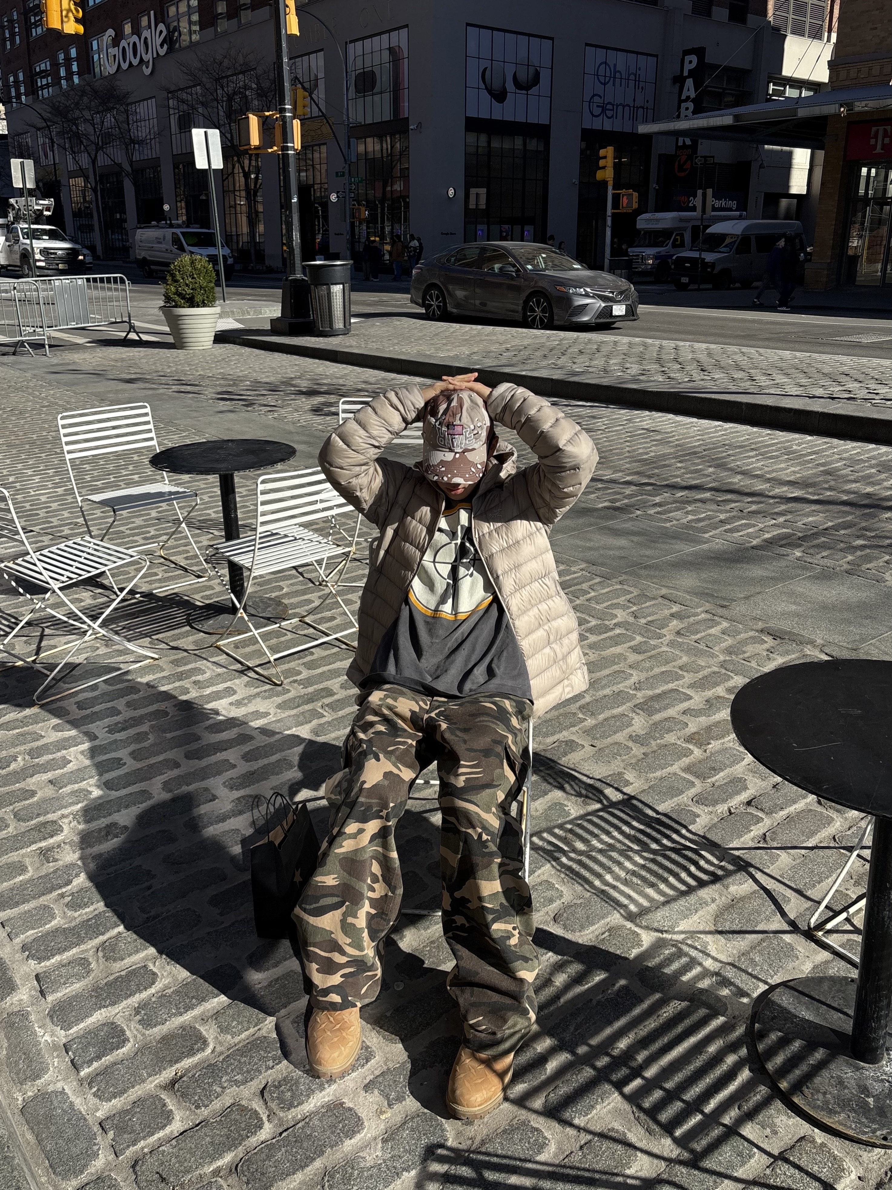 Timberland x Supreme Diamond Plate 6 Inch Premium Waterproof Boot Wheat - 23FW - Medium, Saint Mxxxxxx Target L/S T-Shirt Black - 24SS 착용 스타일 - 1