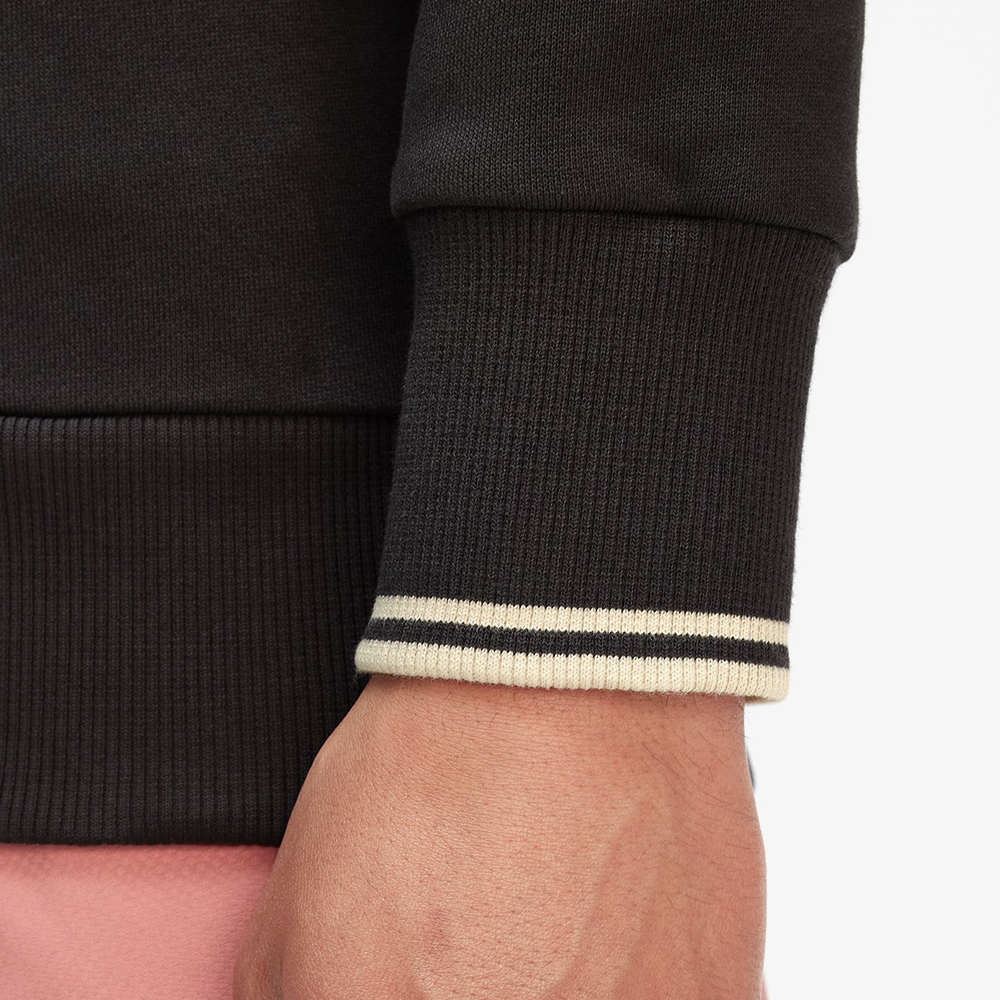 프레드페리 크루넥 스웻셔츠 앵커그레이/오트밀(Fred Perry Crew Neck Sweatshirt Anchor Grey/Oatmeal) - 6