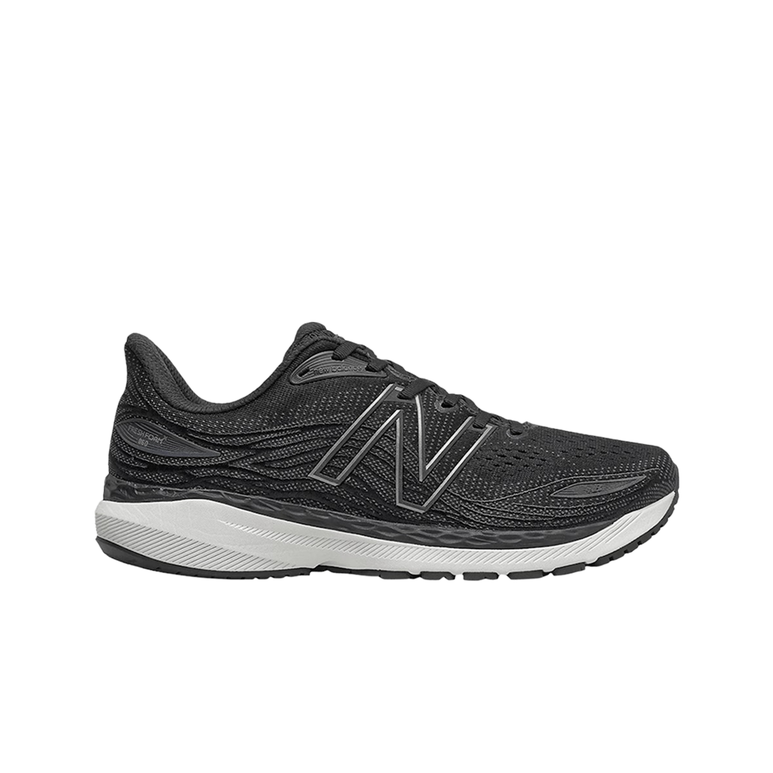 뉴발란스 프레쉬 폼 X 860 v12 블랙 - 2E 와이드(New Balance Fresh Foam X 860 v12 Black - 2E Wide)