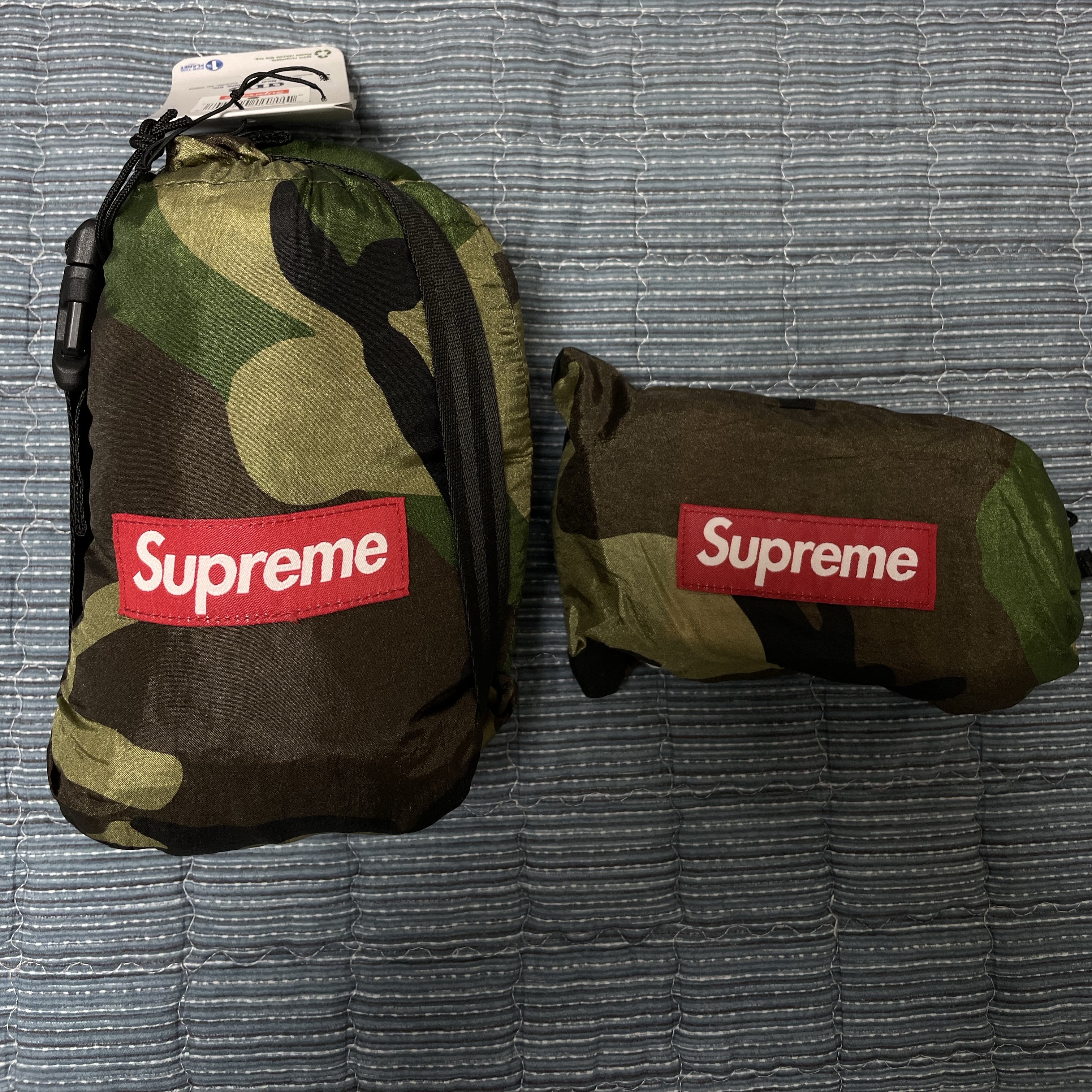 Supreme ENO Double Nest Hammock Camo - 19SS 착용 스타일