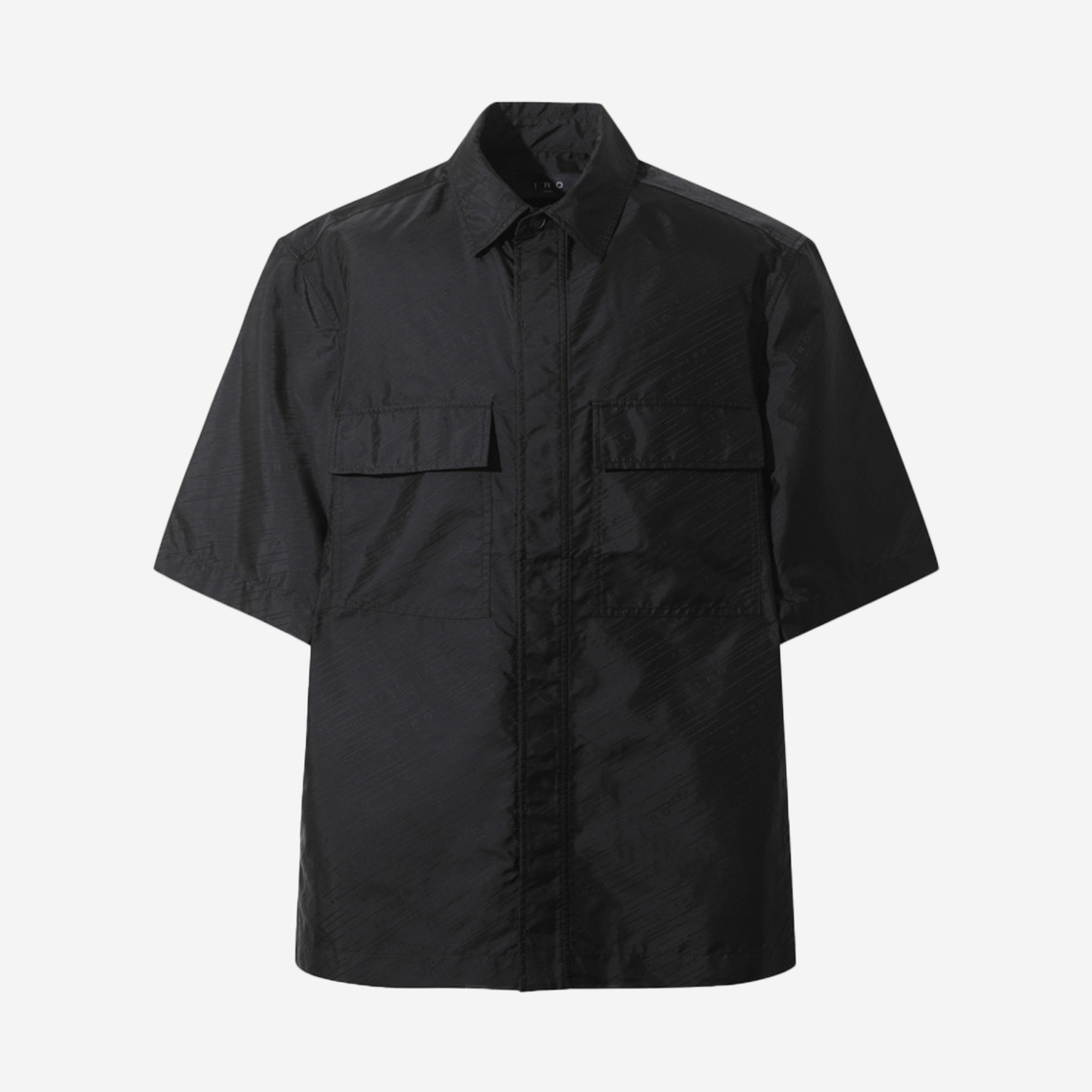 IRSCM24004BKX Iro Will Nylon Short-Sleeved Shirt Black