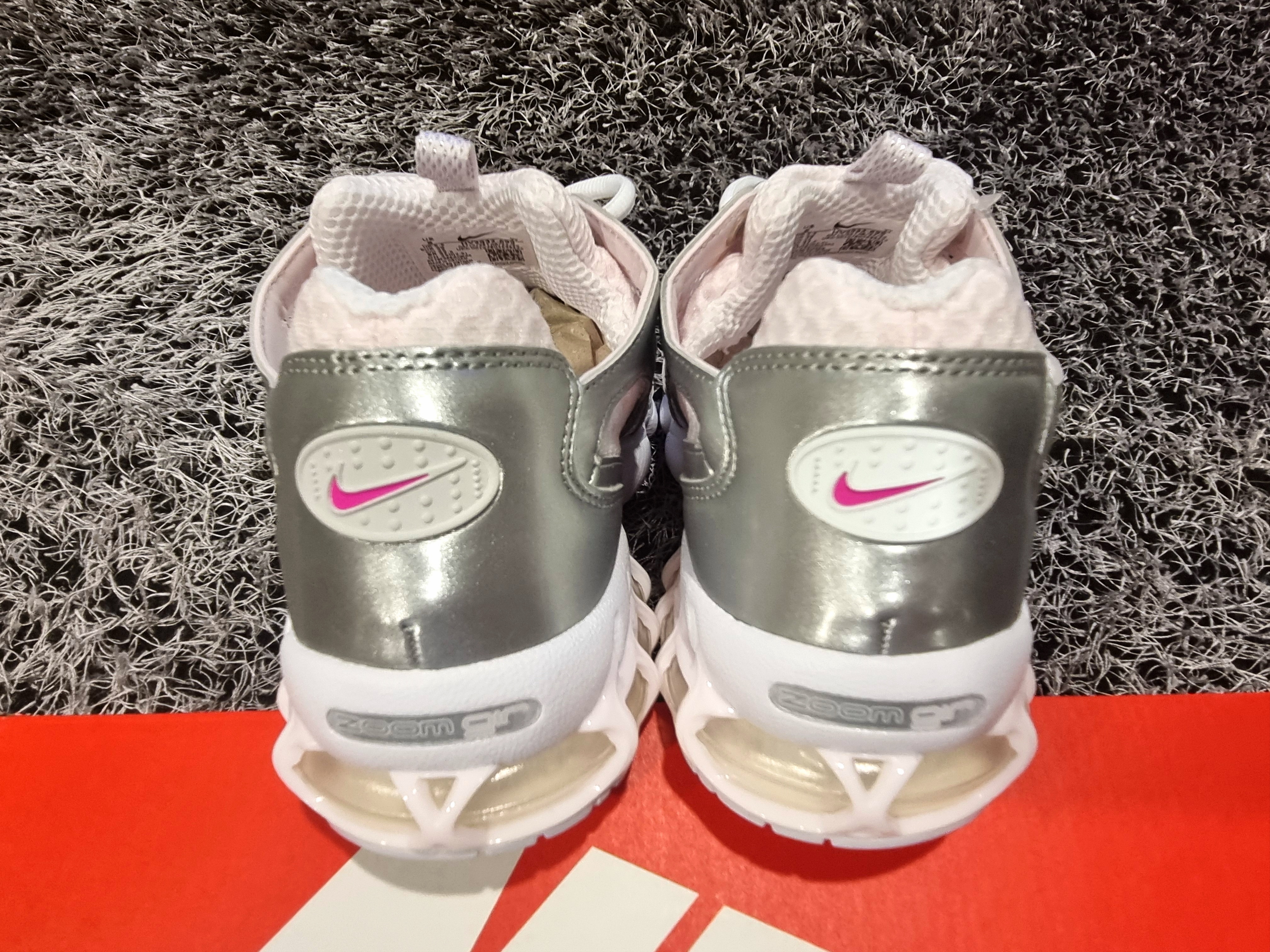 (W) Nike Air Zoom Spiridon Cage 2 Pale Pink 착용 스타일 - 5