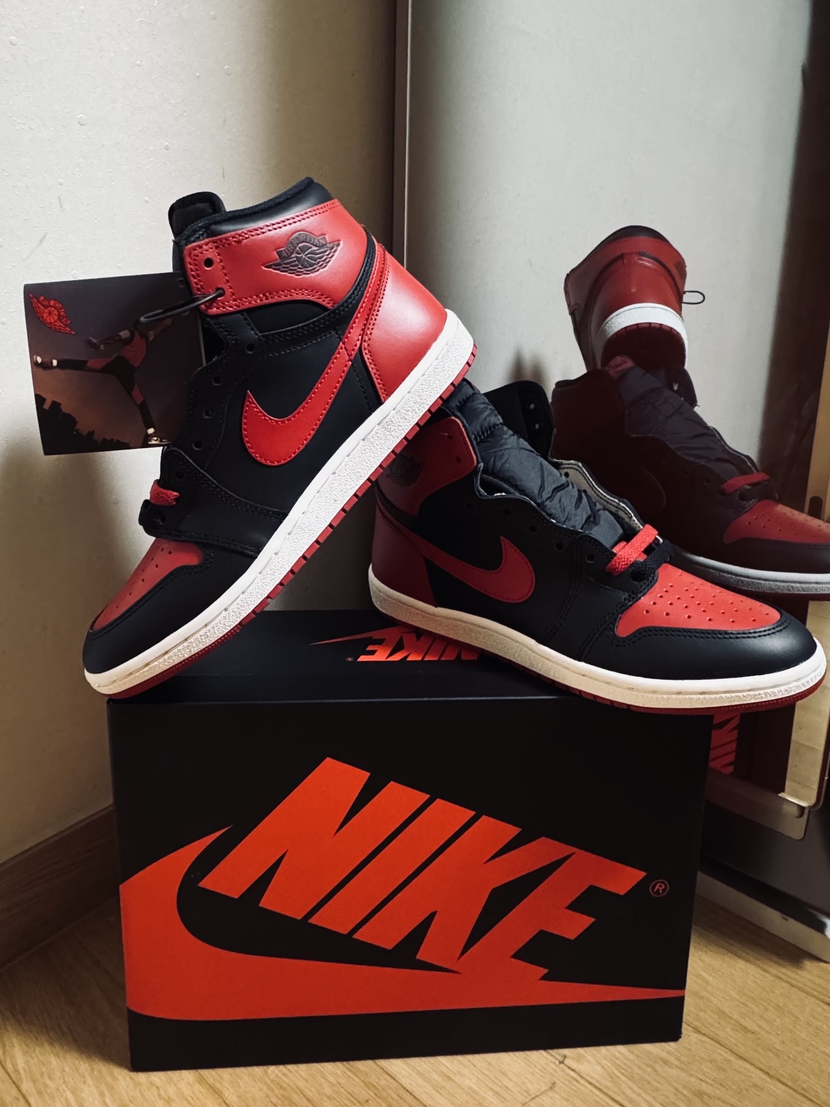 Jordan 1 High 85 Bred 착용 스타일