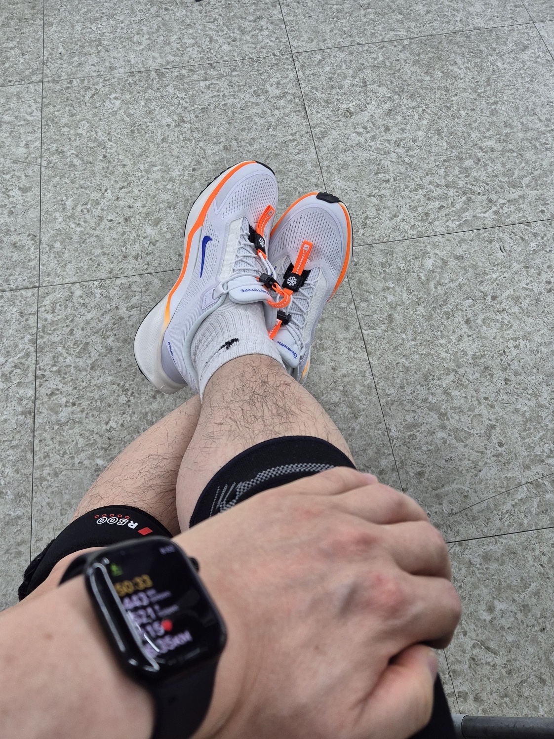 Nike Air Zoom Pegasus EasyOn Blueprint 착용 스타일