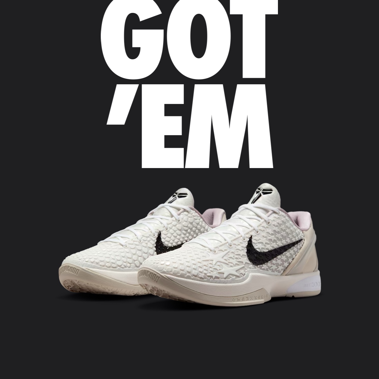 Nike Kobe 6 Protro Sail 착용 스타일