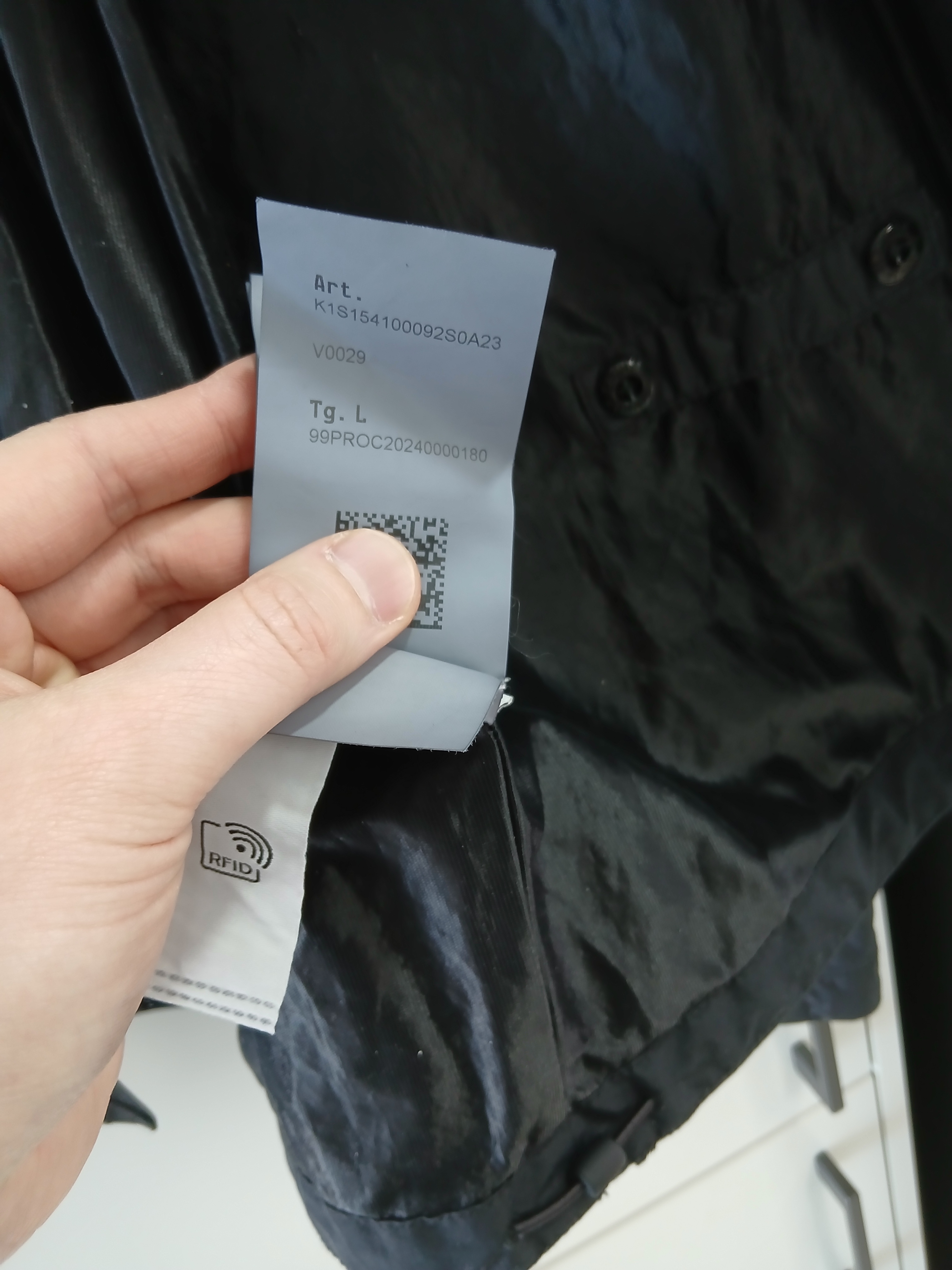 Stone Island S0A23 Crinkle Reps R-NY Wind Resistant Anti-Drop Hooded Jacket - 25SS 착용 스타일 - 9
