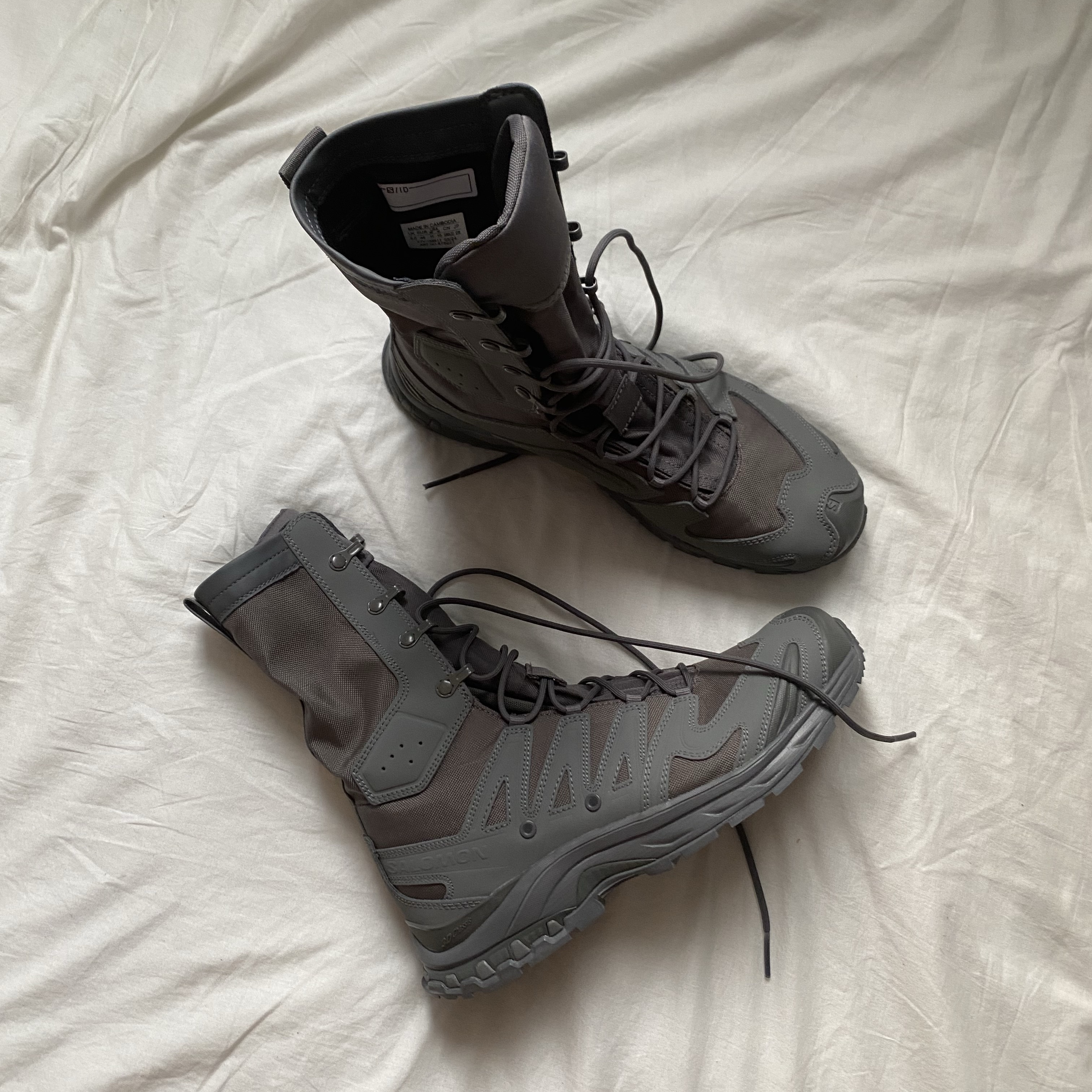 Salomon x Rier XA Jungle Castlerock 착용 스타일 - 2