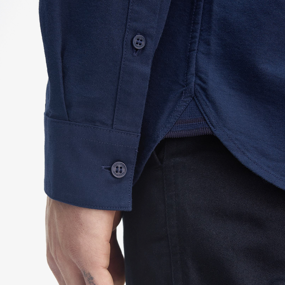 프레드페리 롱 슬리브 옥스포드 셔츠 테니스블루(Fred Perry Long Sleeve Oxford Shirt Tennis Blue) - 6