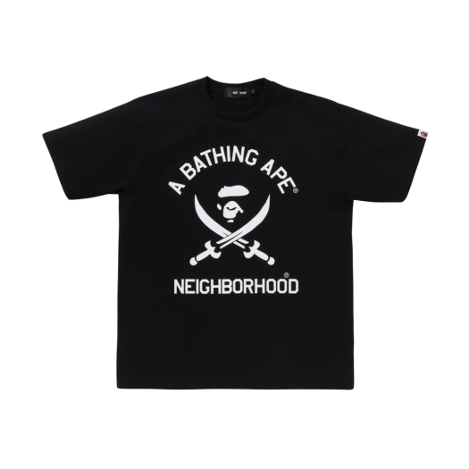 BAPE x Neighborhood T-Shirt #2 Black