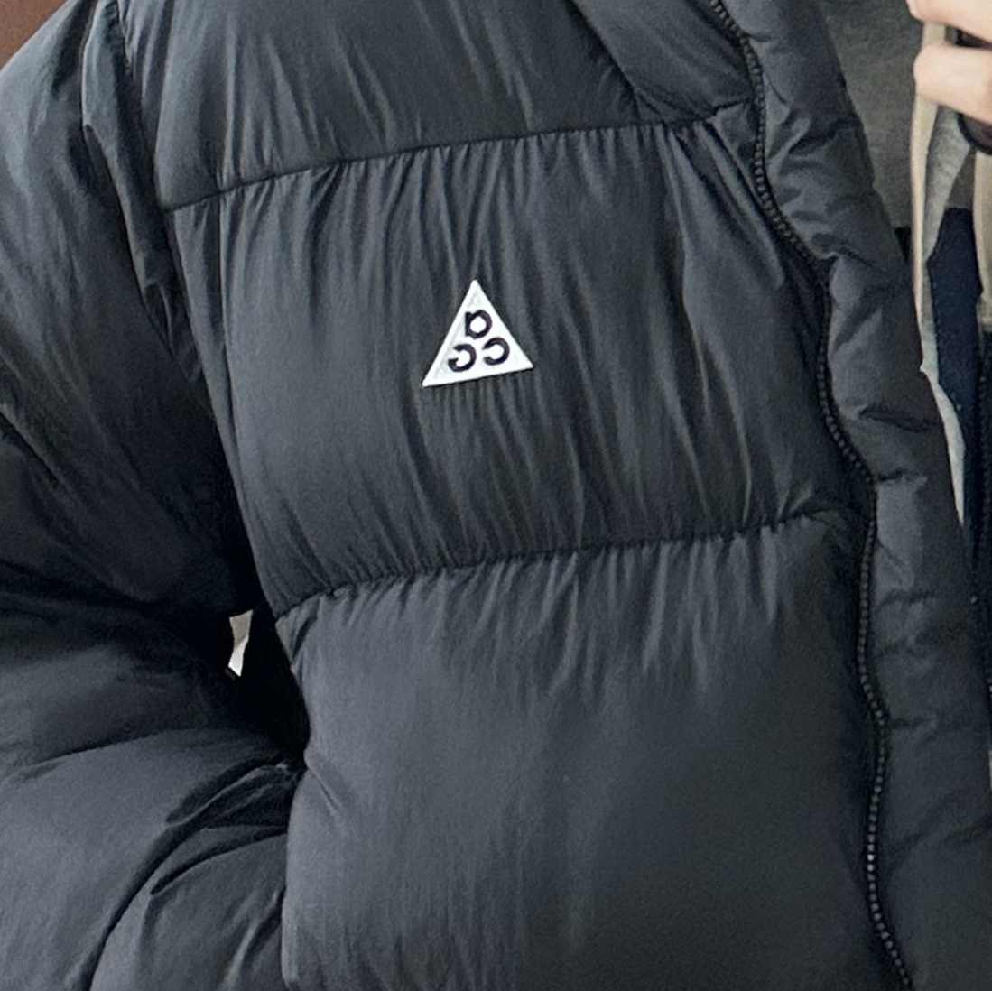Nike ACG Therma-Fit ADV Lunar Lake Puffer Jacket Black - Asia 착용 스타일