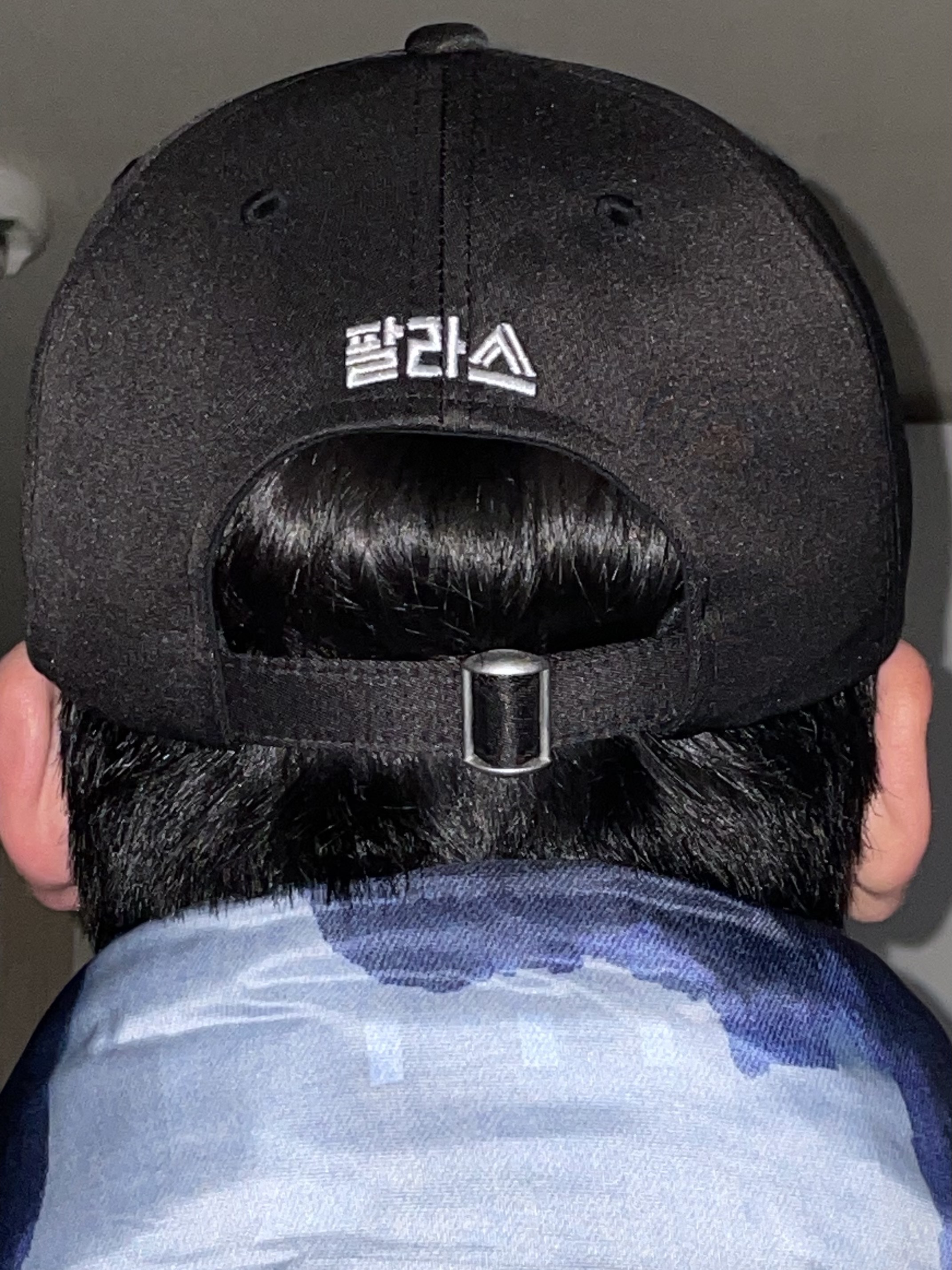 Palace Seoul 2 Seoul 6-Panel Cap Black - 25SS 착용 스타일 - 2