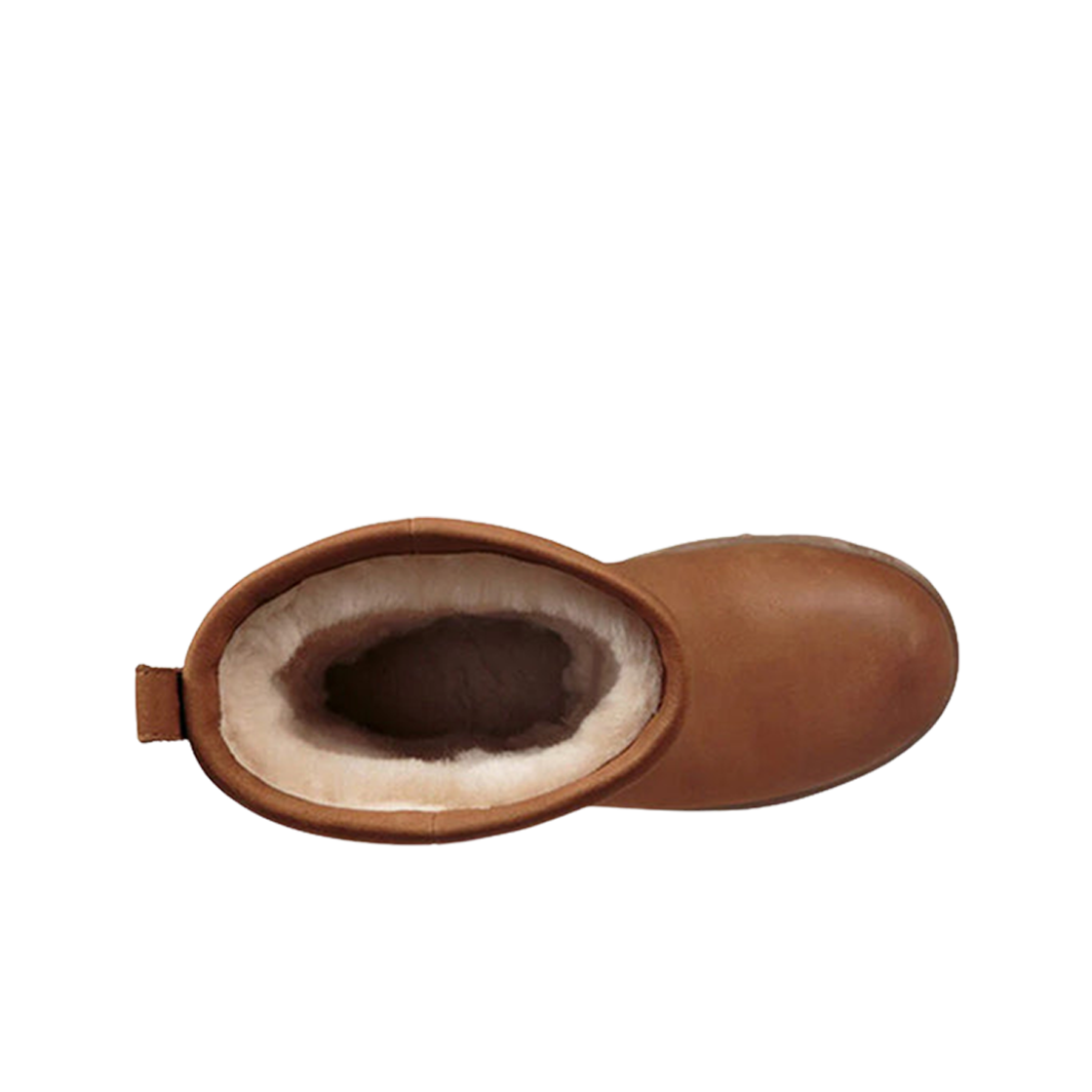 (W) 어그 클래식 쇼트 레더 부츠 체스트넛((W) UGG Classic Short Leather Boots Chestnut) - 2