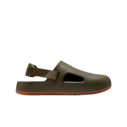 Nike Calm Mule Medium Olive Gum Medium Brown